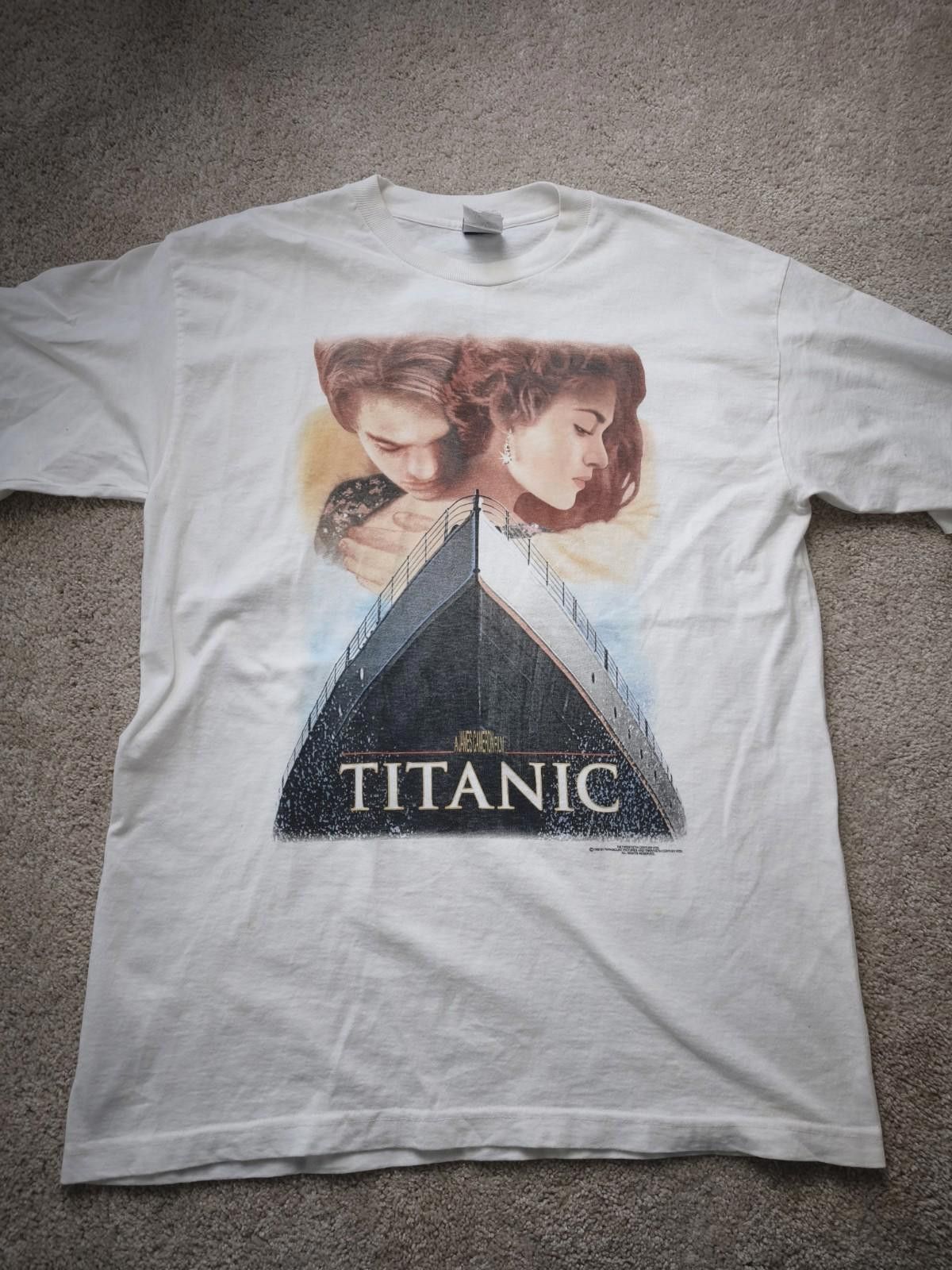 Other 1998 Titanic T Shirt Movie Promo Large Size US L / EU 52-54 / 3 - 1 Thumbnail