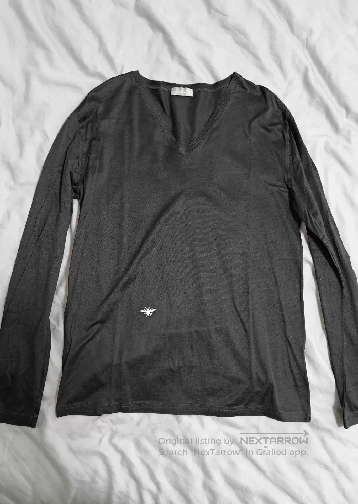 Dior Black Long Sleeve V. Size US S / EU 44-46 / 1 - 1 Thumbnail
