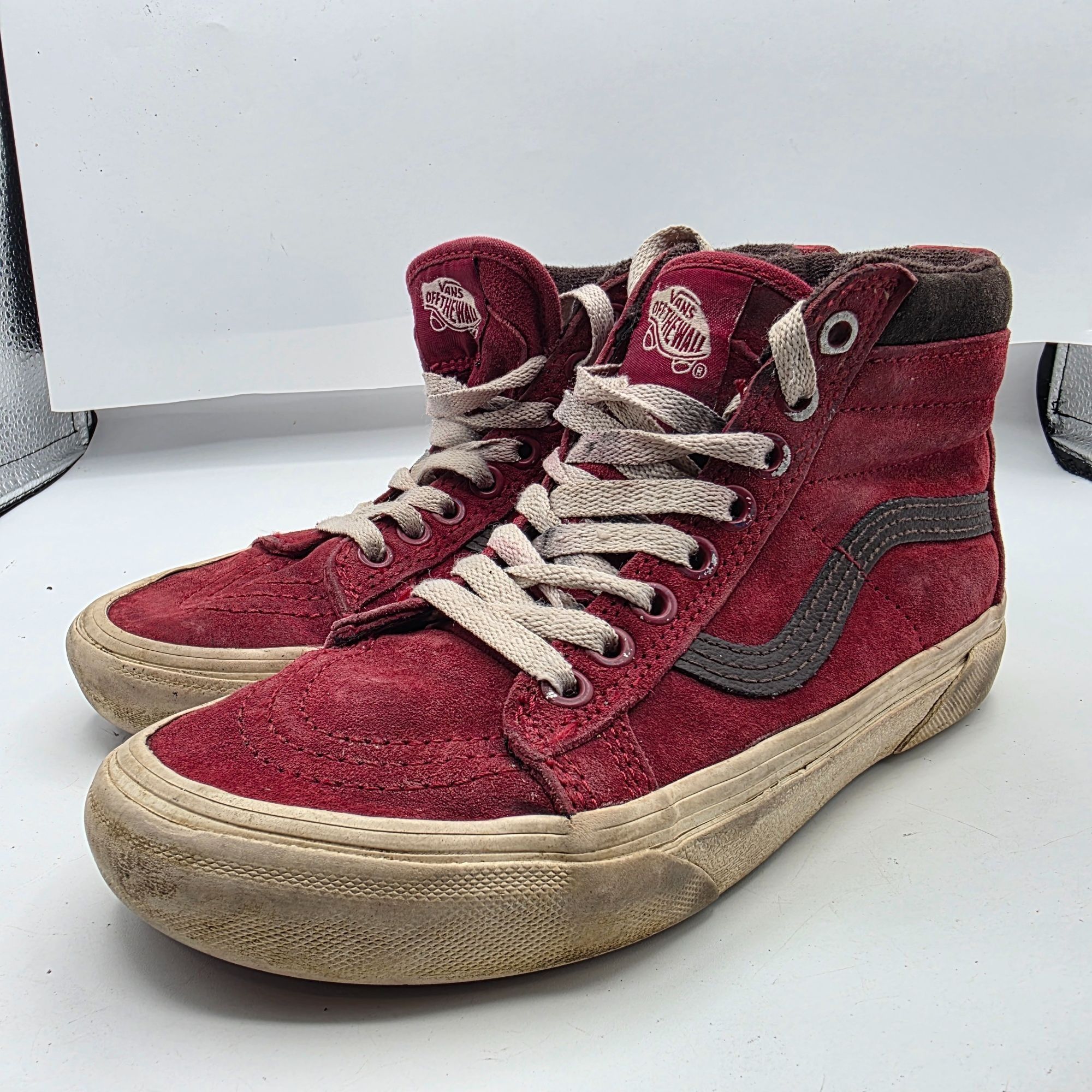 Vans Vans Sk8-Hi MTE Womens Size 6 Biking Red High Top Shoes Camp Size US 6 / IT 36 - 4 Thumbnail