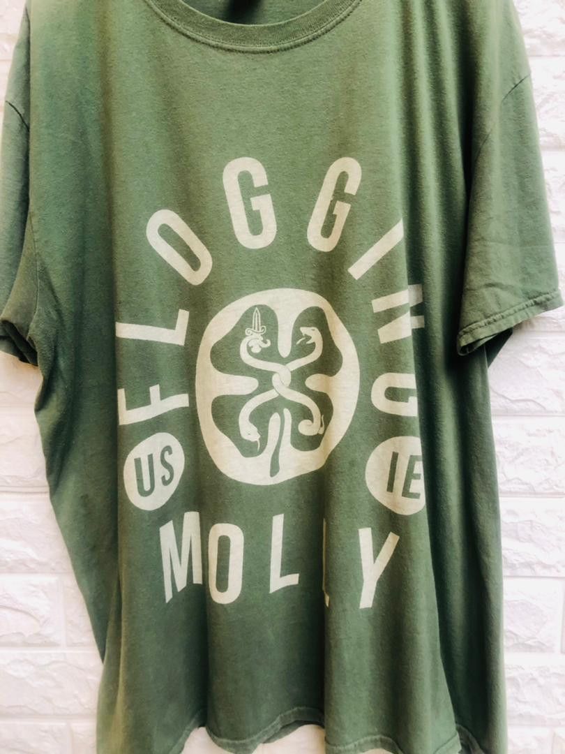 Band Tees × Vintage Vintage Flogging Molly Ska Punk Japn Designer Fashion Style Size US XL / EU 56 / 4 - 2 Thumbnail