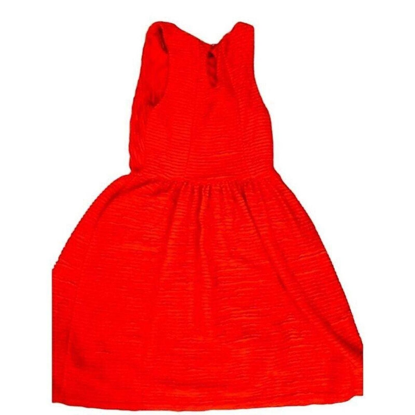 Other Bordeaux sleeveless red textured dress Size S / US 4 / IT 40 - 2 Thumbnail