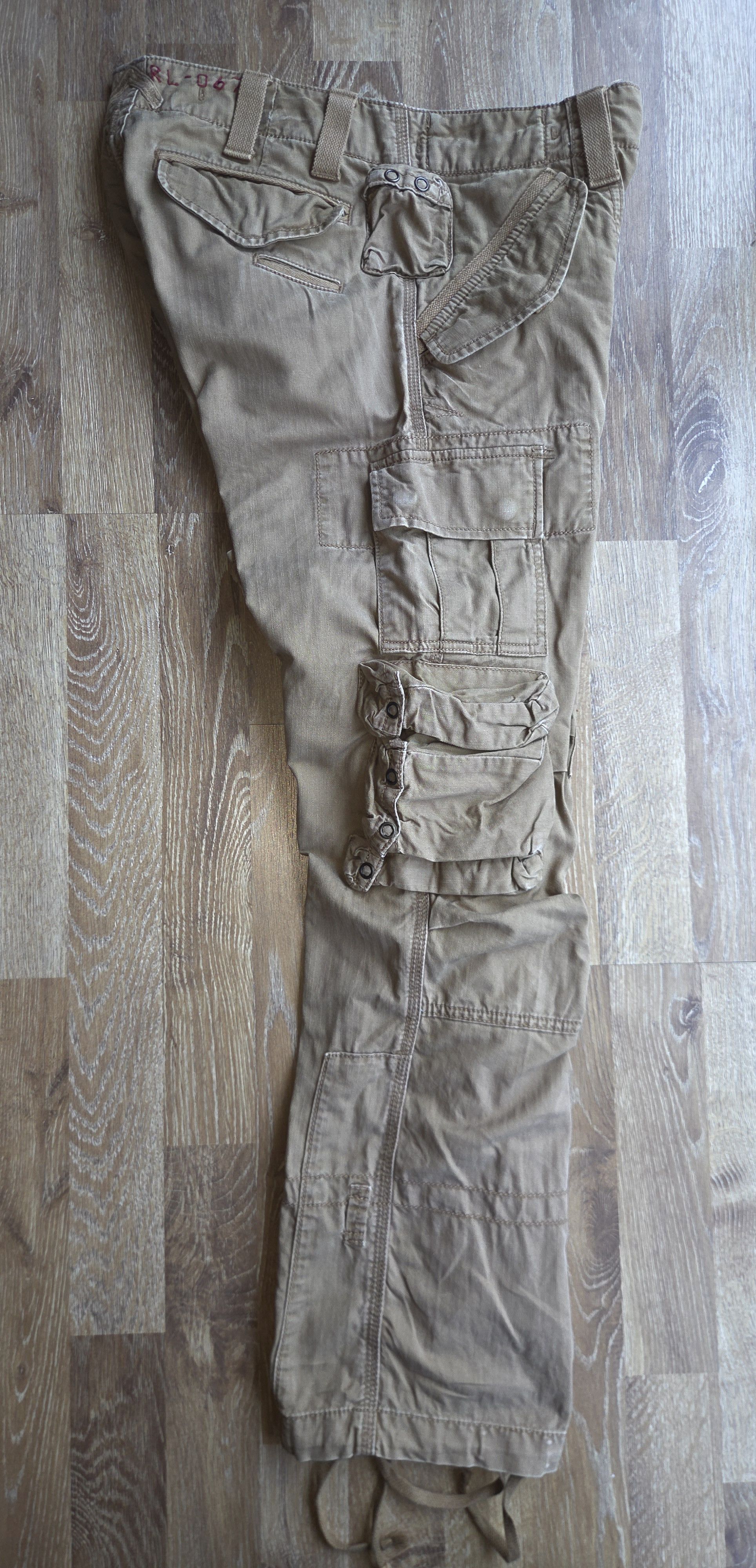 Polo Ralph Lauren Distressed Polo Ralph Lauren Tactical Cargo Pockets Pants Size US 30 / EU 46 - 7 Thumbnail