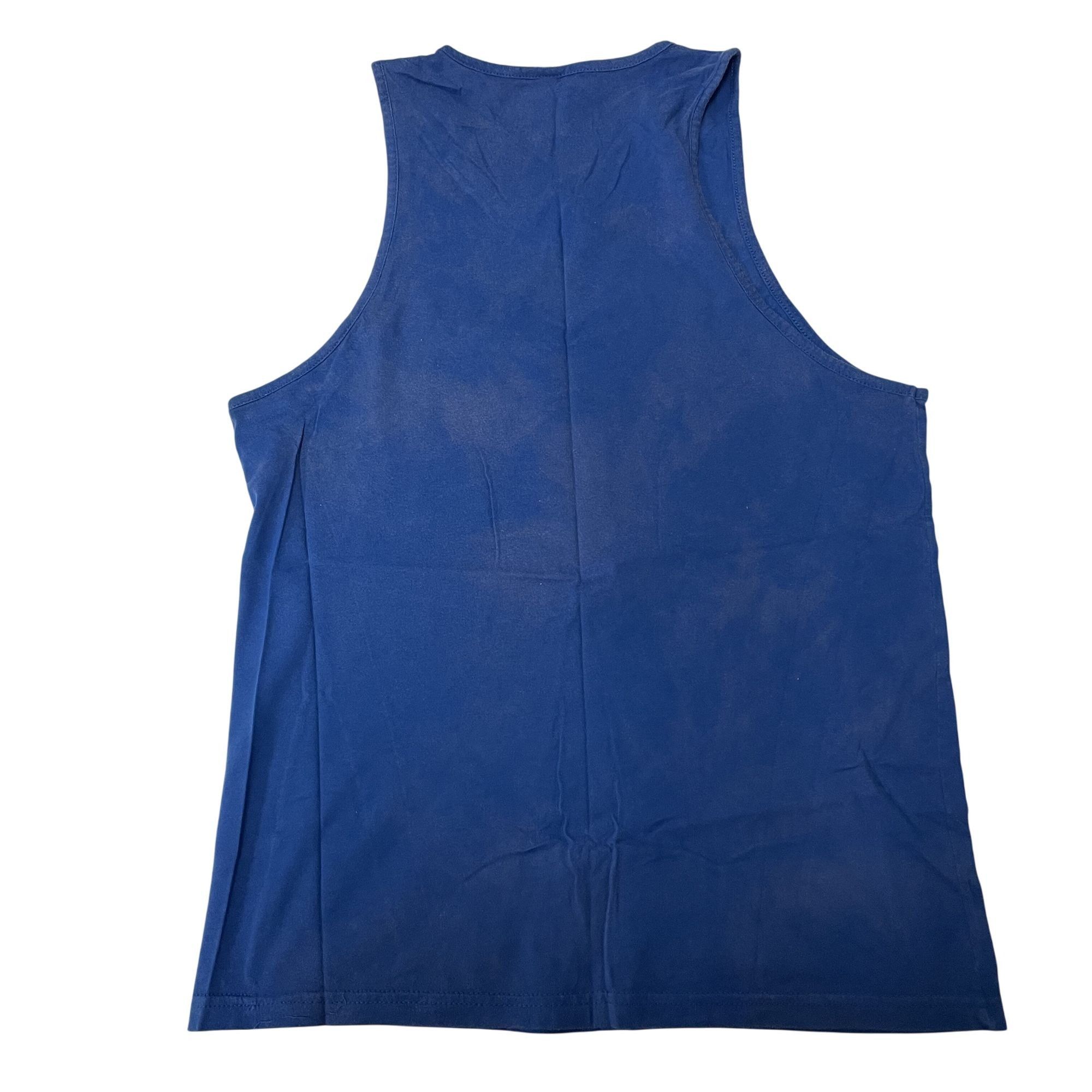 Next Level Vtg Style LIVE FOR NOW PEPSI Blue Miami Beach Lips Tank Top Size US M / EU 48-50 / 2 - 2 Thumbnail