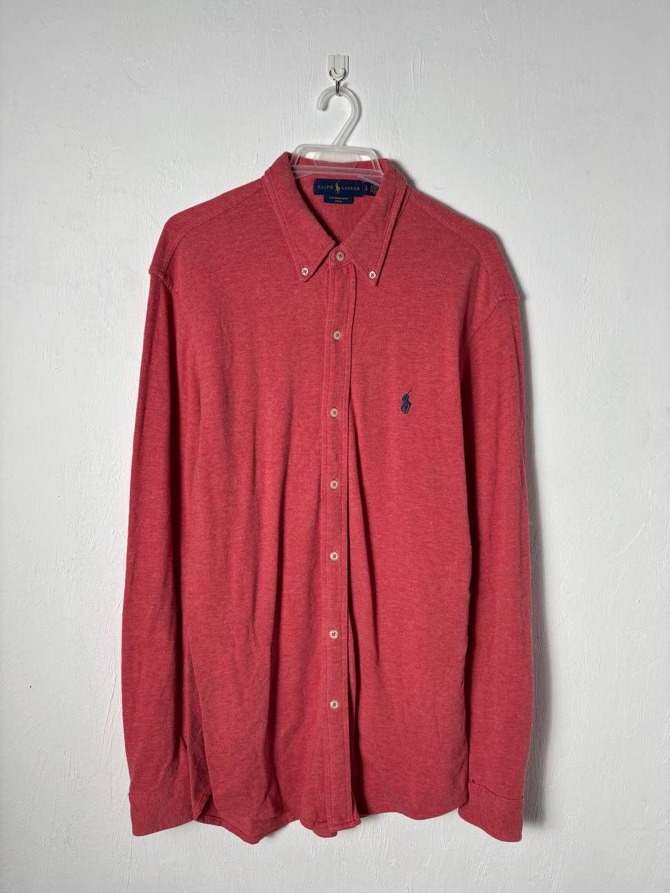 Polo Ralph Lauren Polo Ralph Lauren Featherweight Mesh Cotton Button Up Shirt Size US L / EU 52-54 / 3 - 2 Thumbnail