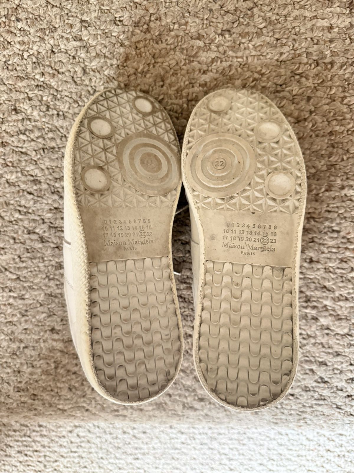 Maison Margiela Maison Margiela Rubber Coding Replica Sneakers Size US 6 / IT 36 - 5 Thumbnail