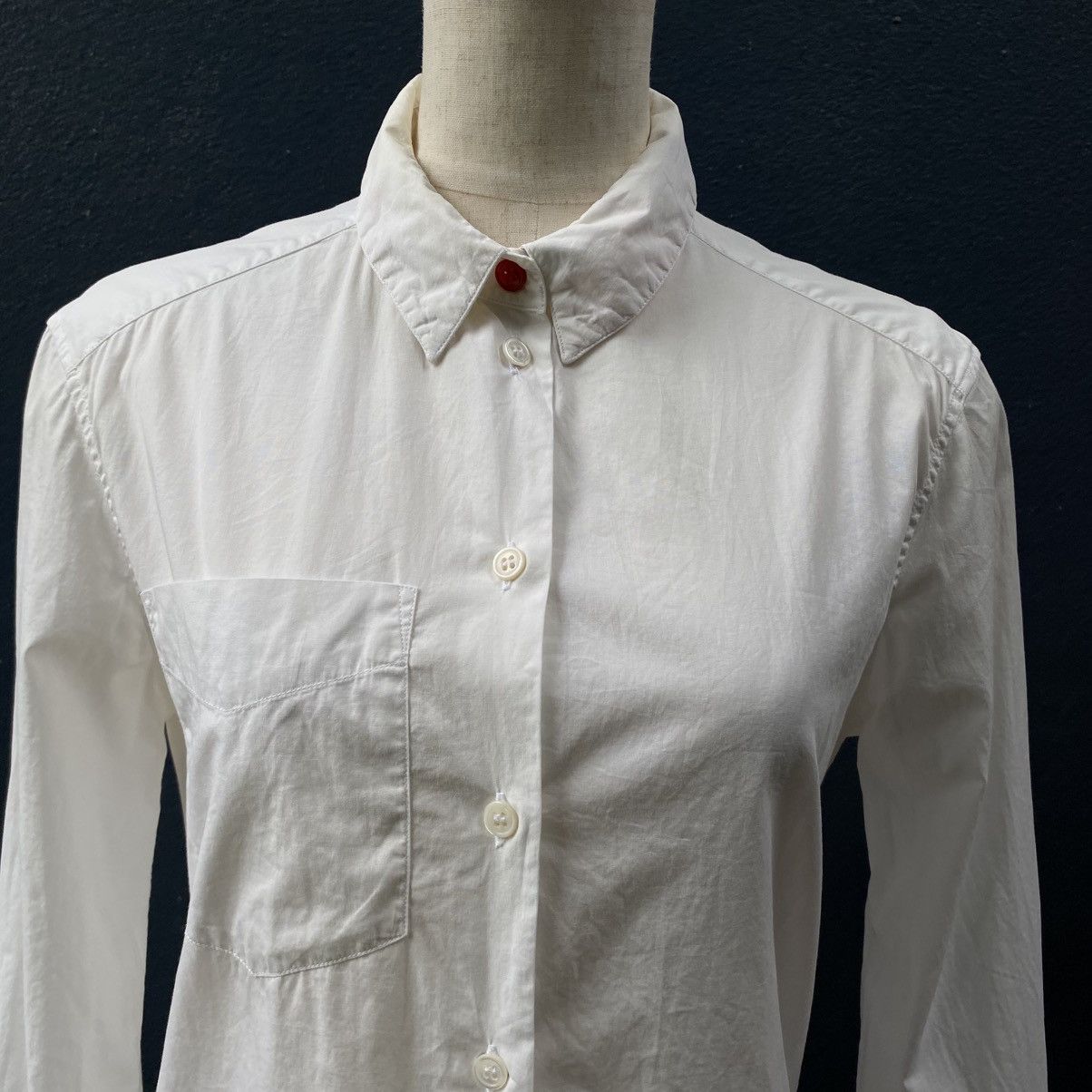 Paul Smith Paul Smith White Shirt with Floral Cuffs Size XL / US 12-14 / IT 48-50 - 4 Thumbnail