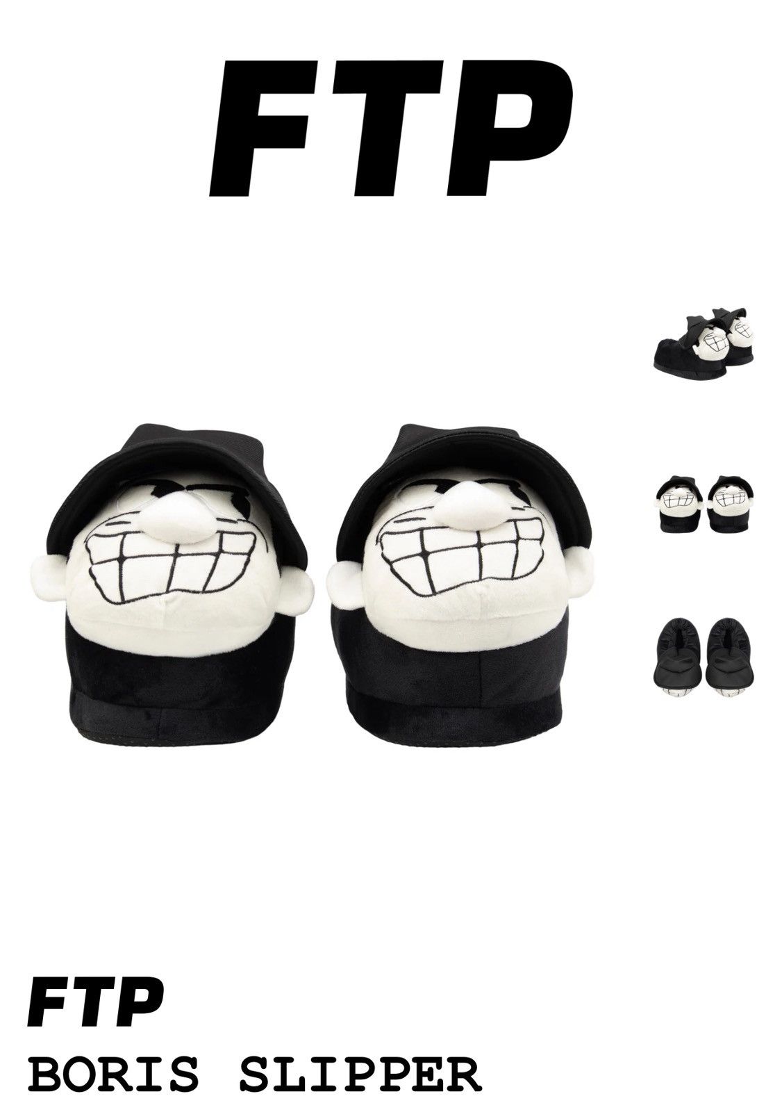 Fuck The Population Ftp Boris Slippers L/XL Size US 11 / EU 44 - 9 Thumbnail