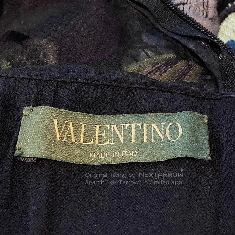 Valentino Valentino Colorful butterfly lace dress Size XS / US 0-2 / IT 36-38 - 7 Thumbnail