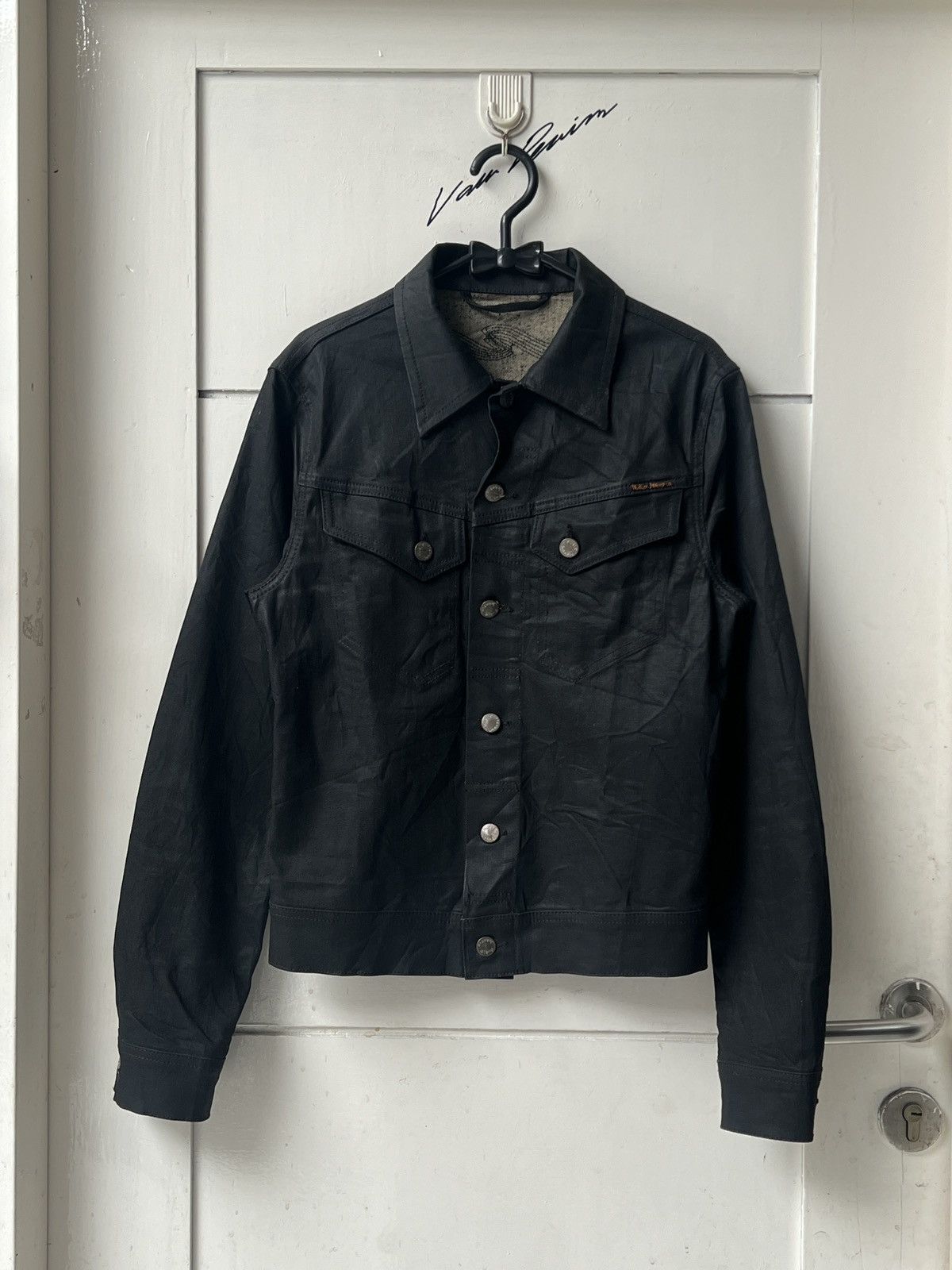 Nudie Jeans NUDIE JEANS CO Black Denim Jacket Size US XS / EU 42 / 0 - 1 Thumbnail