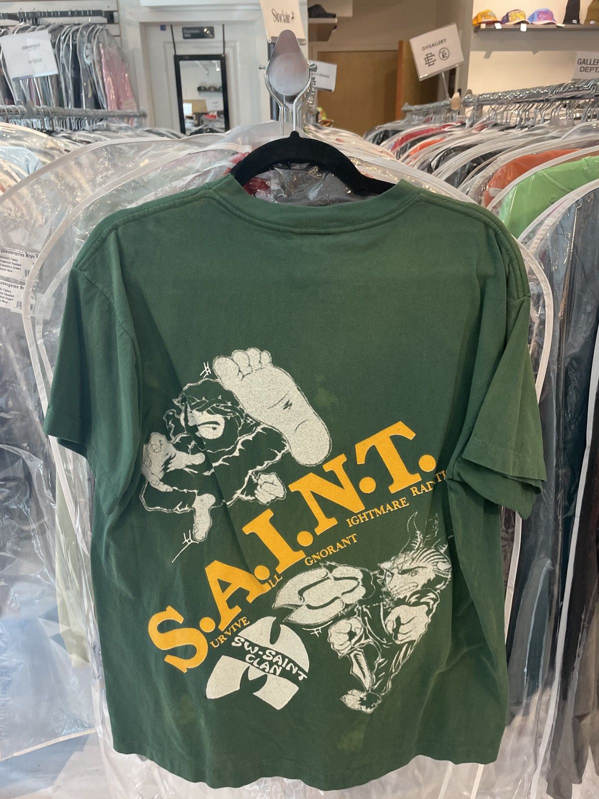 Saint Michael Saint Michael x Sean Wotherspoon Wu Tang Shirt Size US L / EU 52-54 / 3 - 2 Thumbnail
