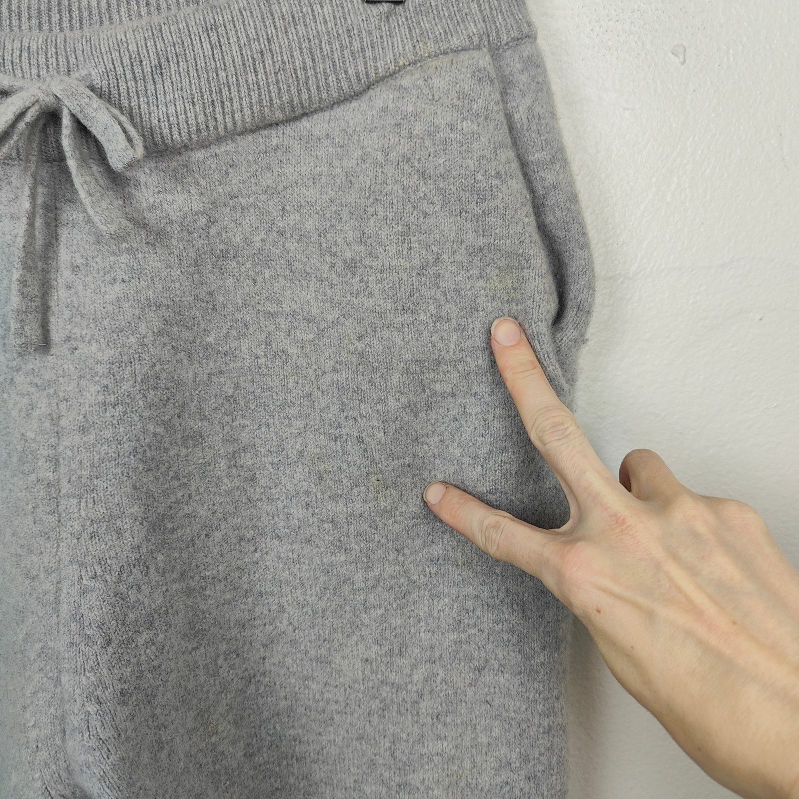Other Amiss Conception Wool Cashmere Pants Size Medium Gray Size 30" / US 8 / IT 44 - 4 Thumbnail