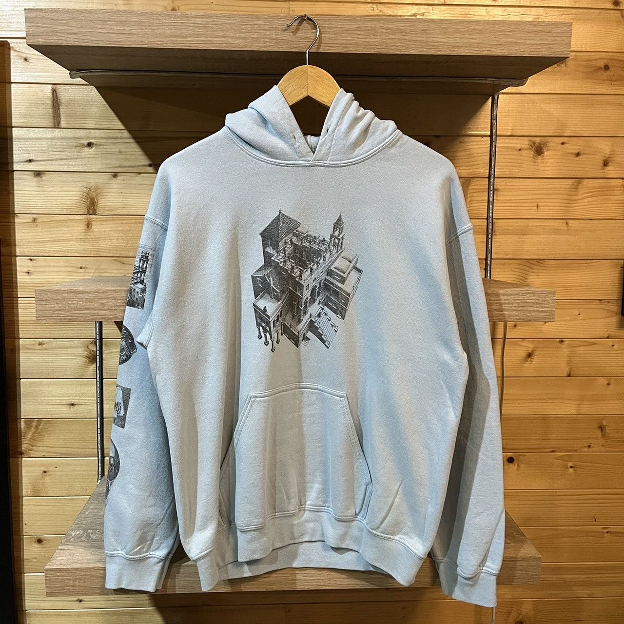 Vintage mc escher hoodie Size US M / EU 48-50 / 2 - 1 Thumbnail