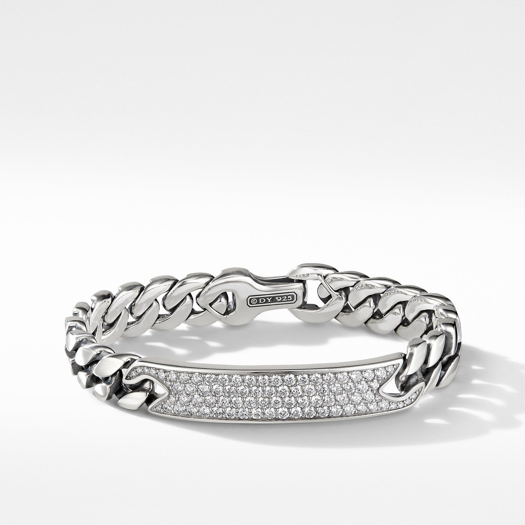 o1w1db10325 Size:OS/Curb Chain Id Bracelet in Silver