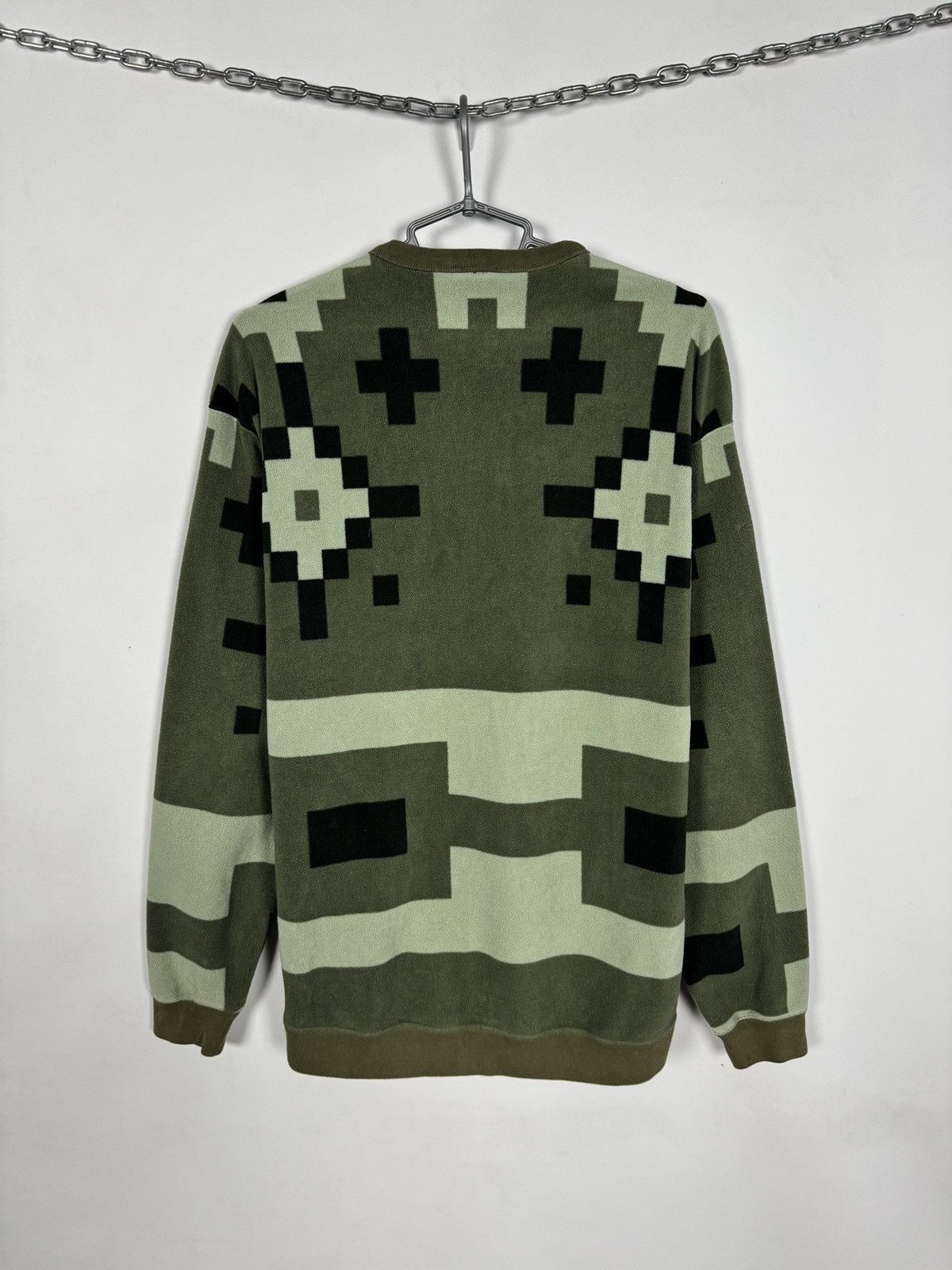 Nike Nike SB Pixel Camo Fleece Sweatshirt Green Pullover Size S Size US S / EU 44-46 / 1 - 11 Thumbnail