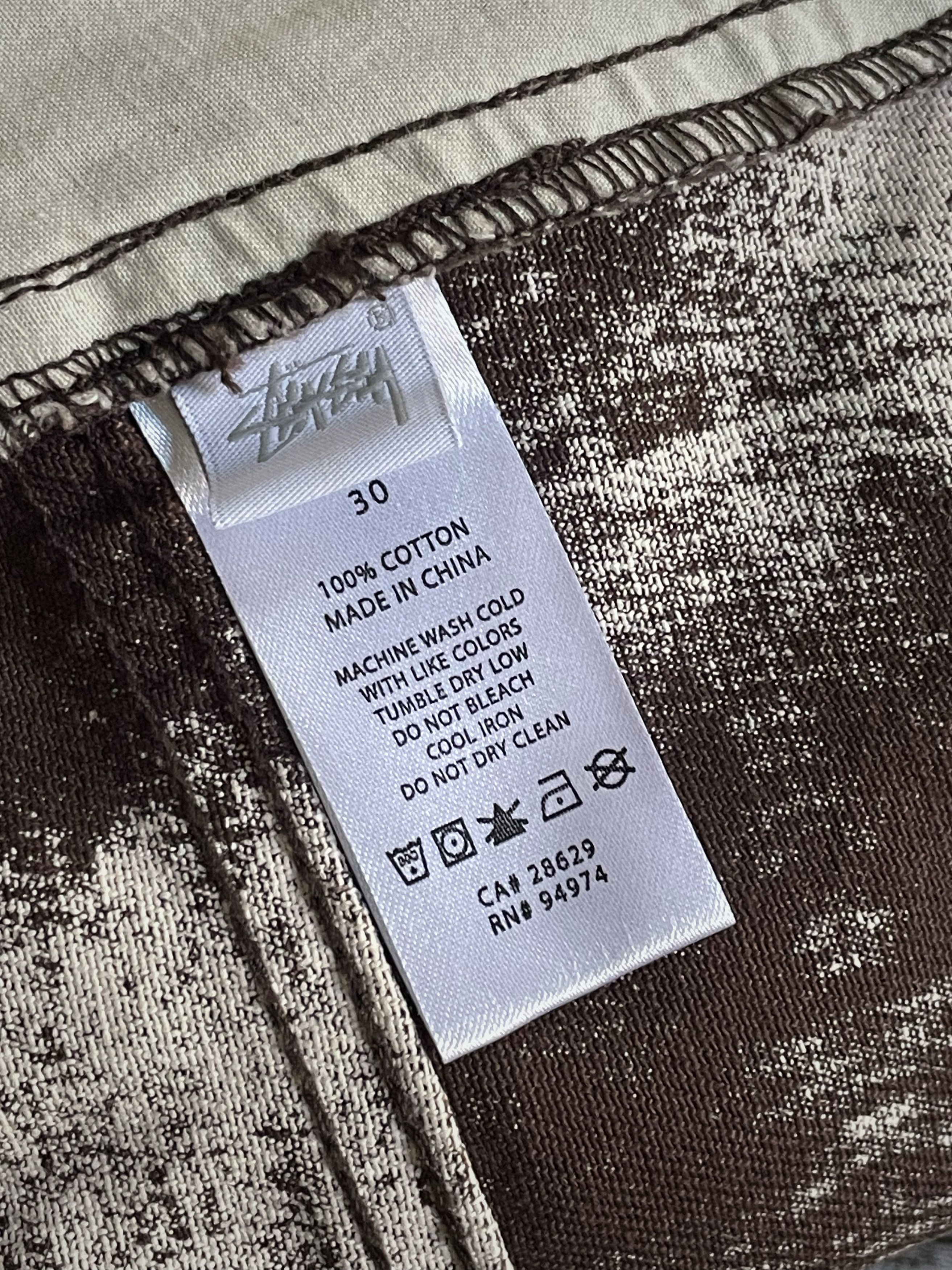 Stussy Work Pant Size US 30 / EU 46 - 6 Thumbnail