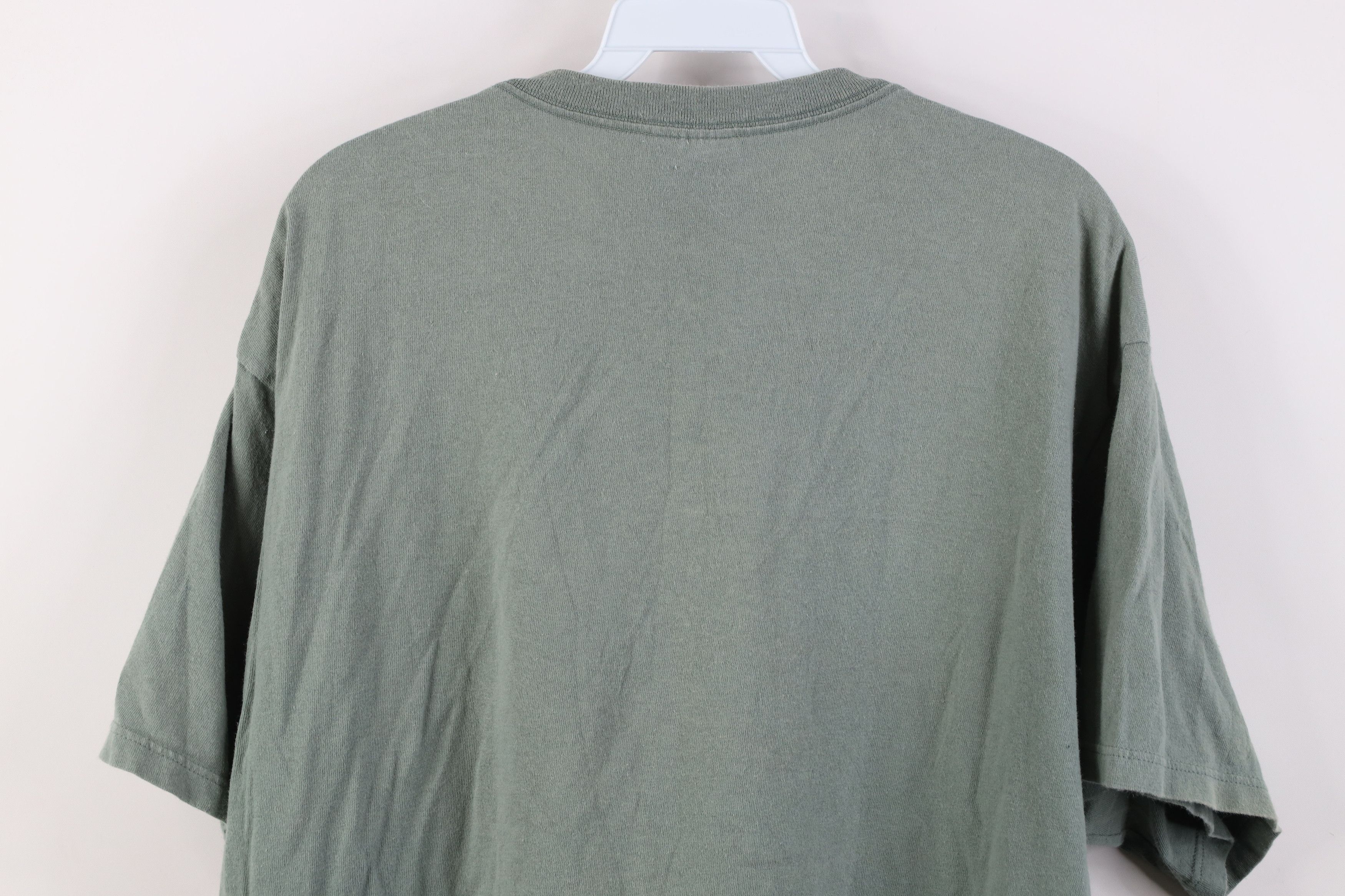 Nike Vintage 90s Nike Scott Mini Swoosh T-Shirt Light Green USA Size US L / EU 52-54 / 3 - 11 Thumbnail