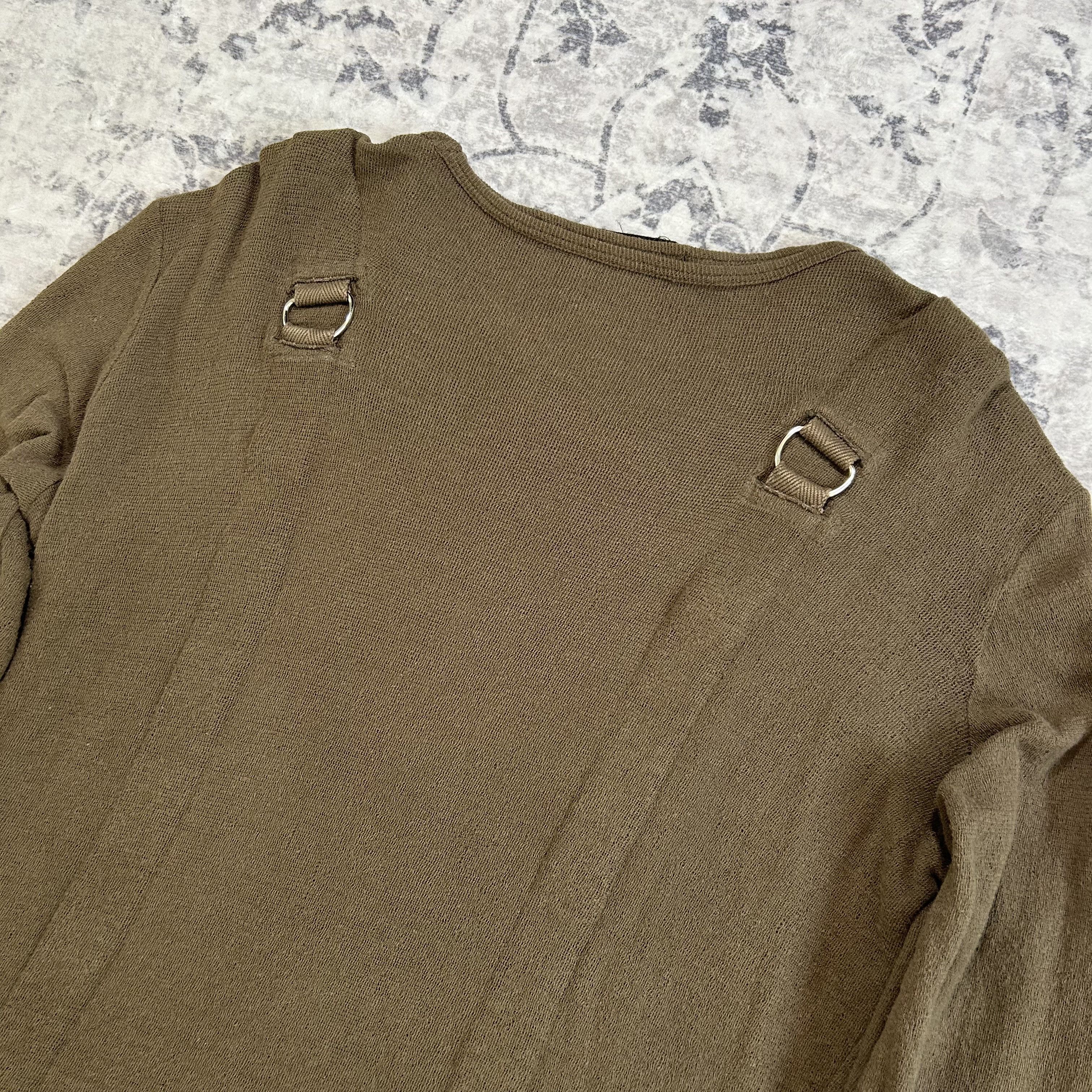 Junya Watanabe Junya Watanabe SS03 Parachute Bondage Sweater Size US M / EU 48-50 / 2 - 9 Thumbnail