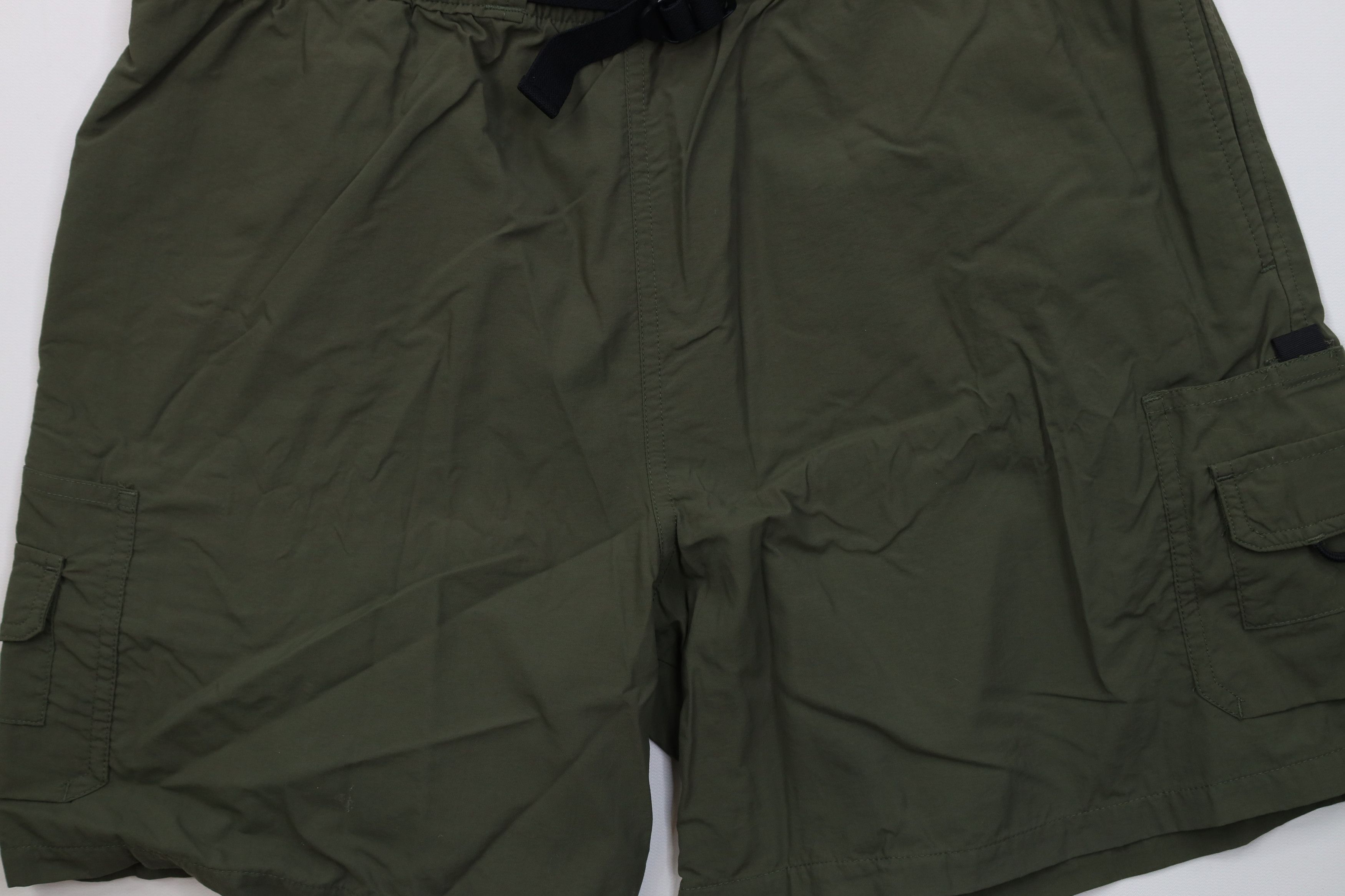 Columbia Vintage Y2K Columbia Above Knee Trekking Cargo Shorts Green Size 31" - 3 Thumbnail