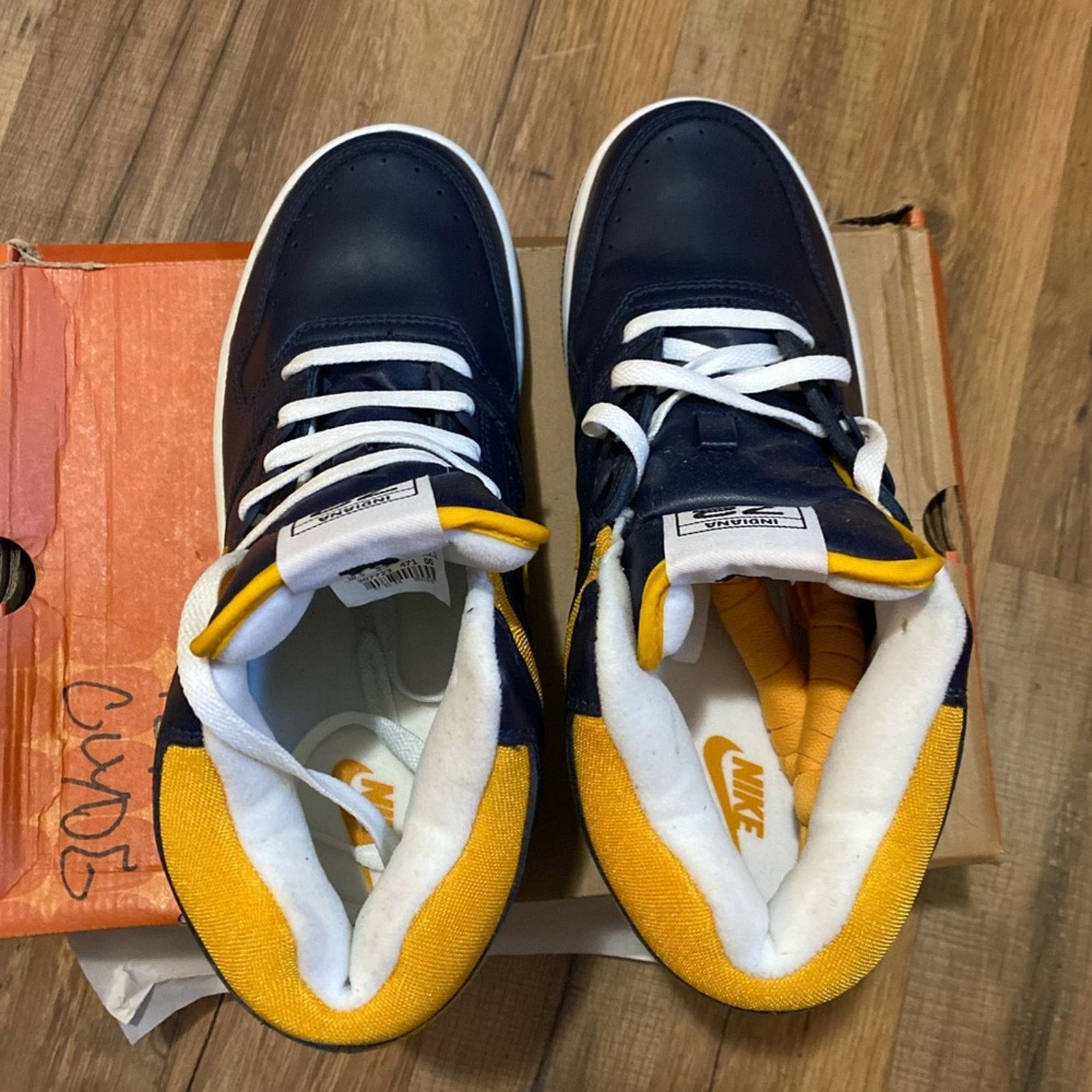 Nike 2004 Delta 3/4 Force Indiana Pacers Size US 10.5 / EU 43-44 - 3 Thumbnail