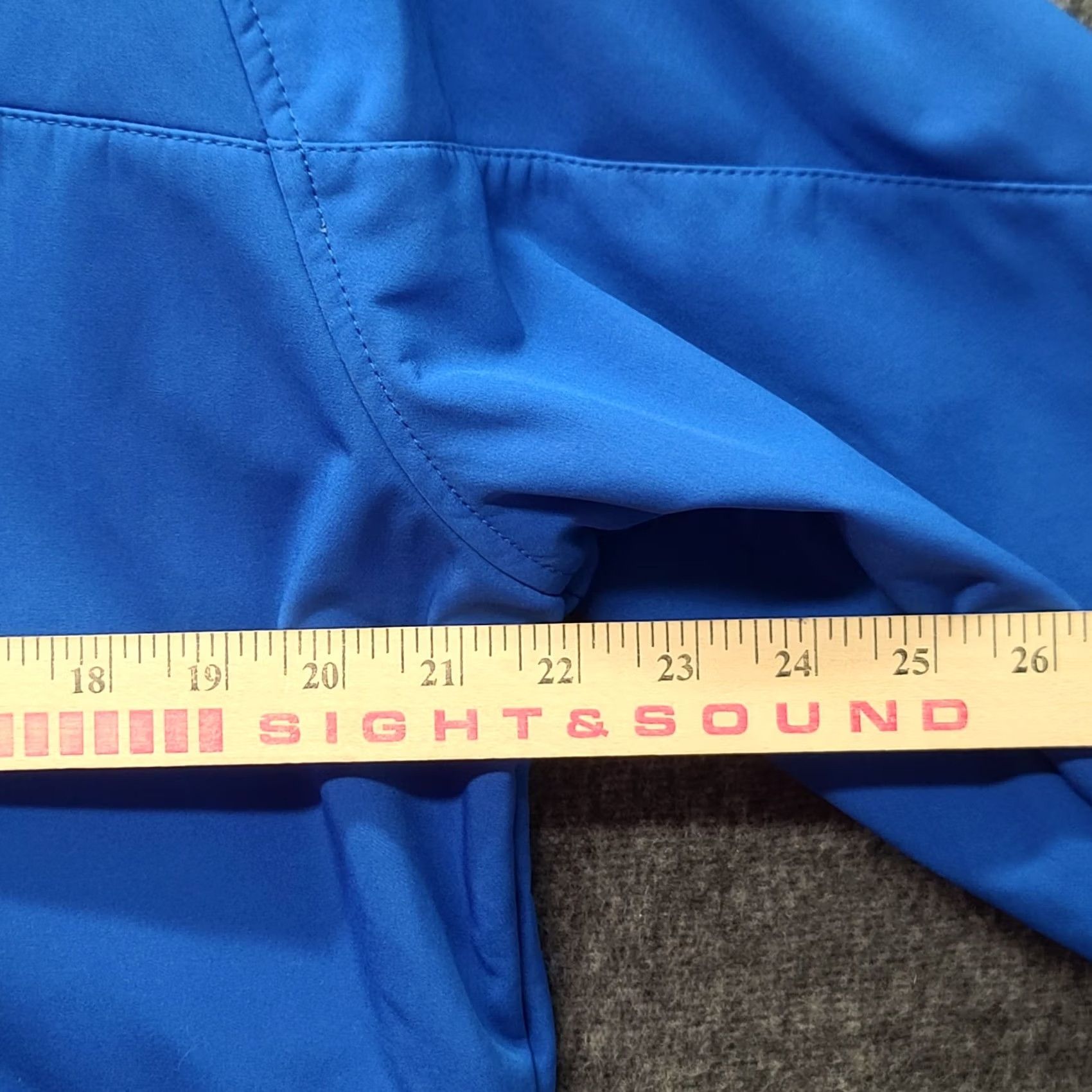 Asics ASICS Windbreaker Jacket Mens XL Softshell Blue Size US XL / EU 56 / 4 - 3 Thumbnail