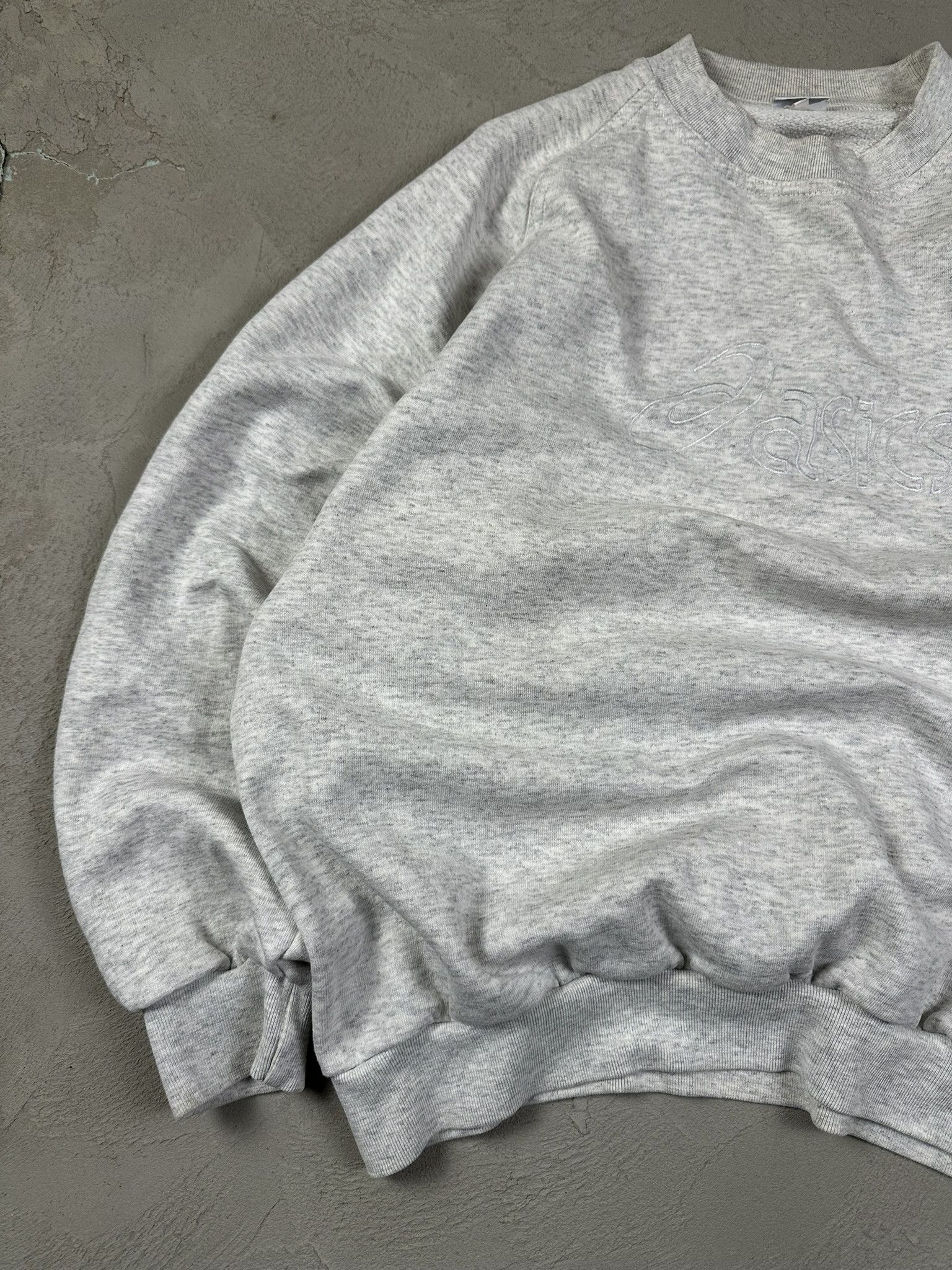 Asics 80s Vintage Acisc Spellout Logo "1" Boxy Crewneck Japan Size US XL / EU 56 / 4 - 9 Thumbnail