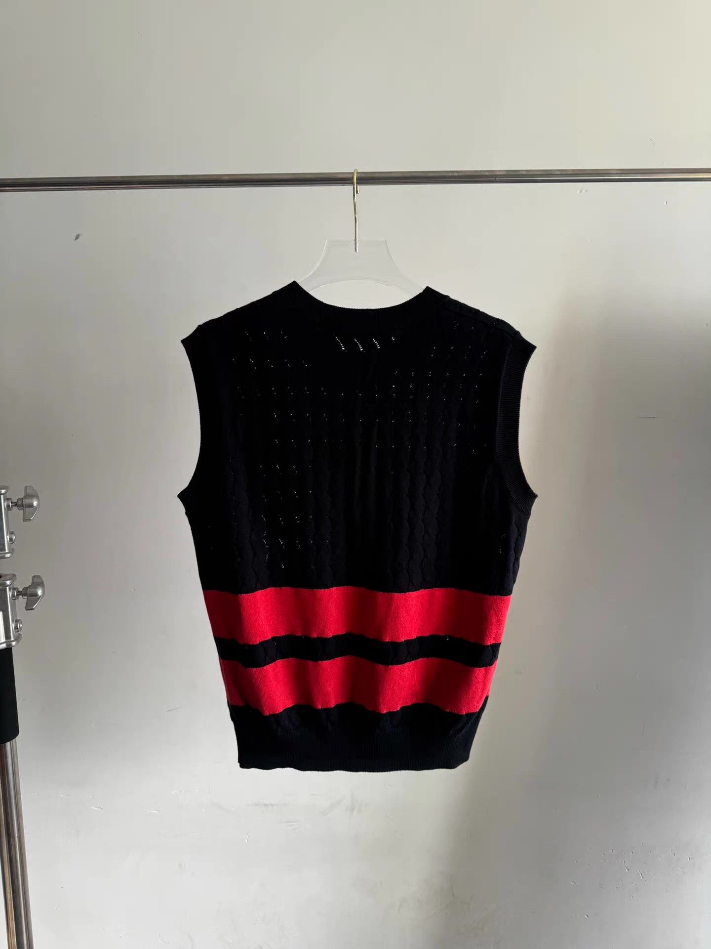 Namacheko Namacheko Knitted Cutout Vest Q17 Size US S / EU 44-46 / 1 - 5 Thumbnail