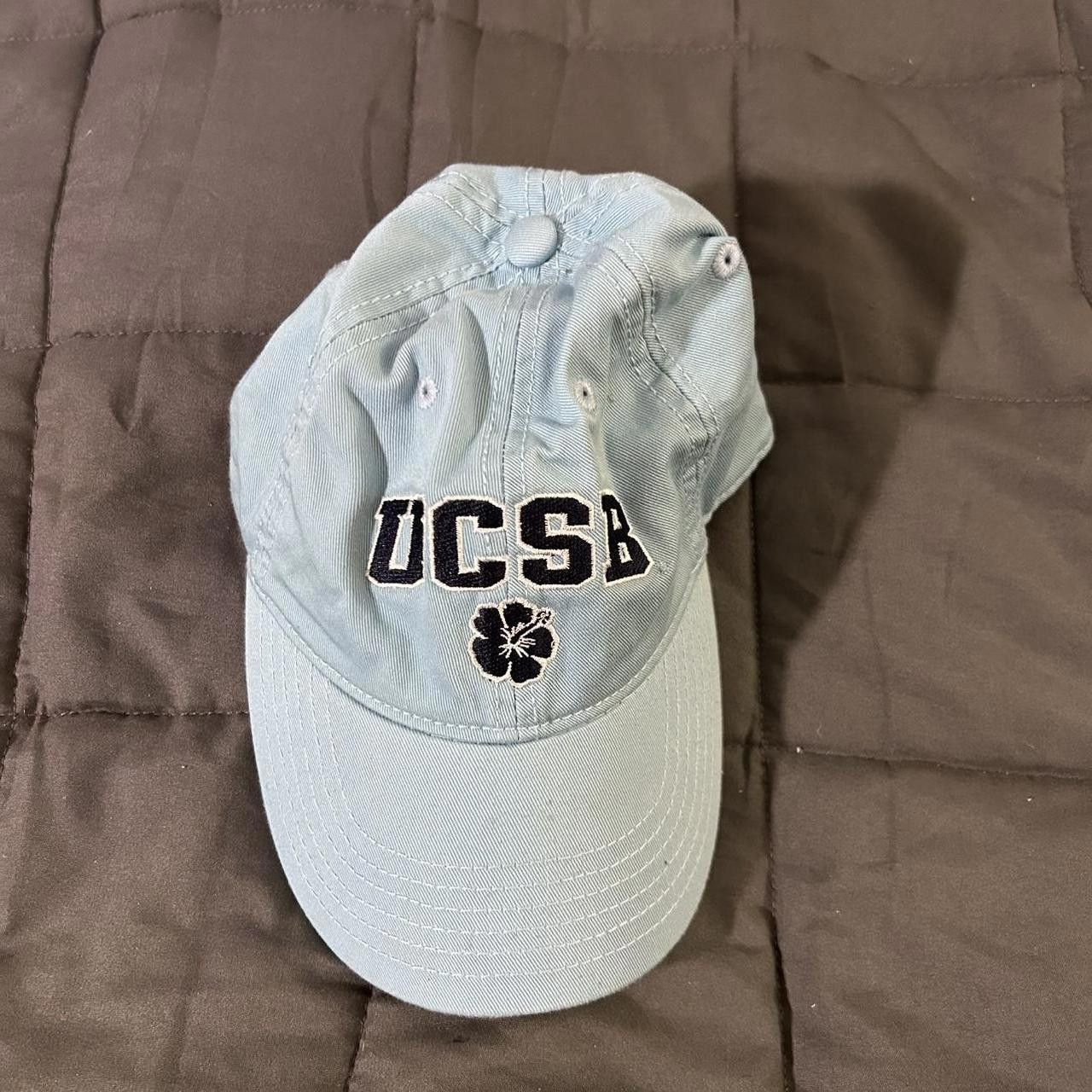 Designer Men's Blue and White Hat Size ONE SIZE - 1 Thumbnail