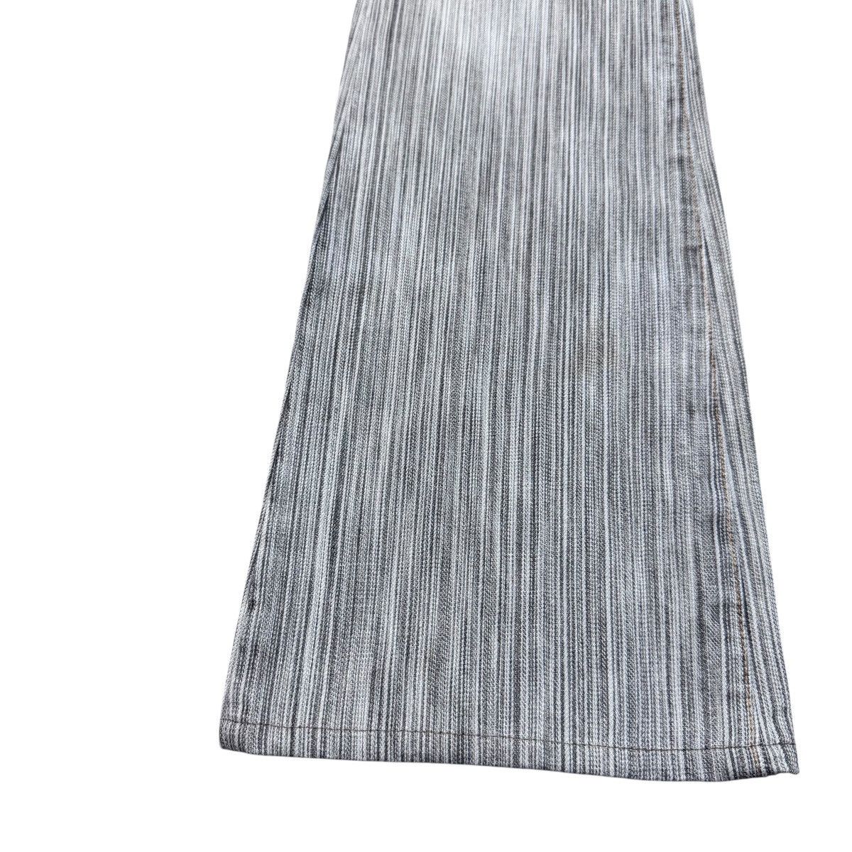 Japanese Brand Acoustic Japan Striped Denim Flare Jeans Size US 30 / EU 46 - 7 Thumbnail