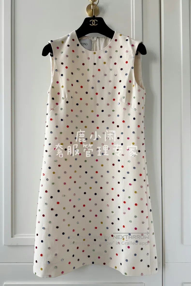 Valentino Valentino Colorful sequin polka dot dress Size XS / US 0-2 / IT 36-38 - 2 Thumbnail