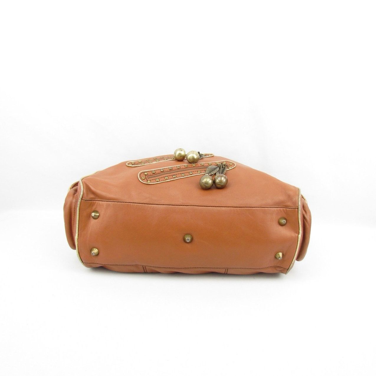 Betsey Johnson Rare Betsey Johnson Brown Leather Rocking Cherry Bag Size ONE SIZE - 5 Thumbnail
