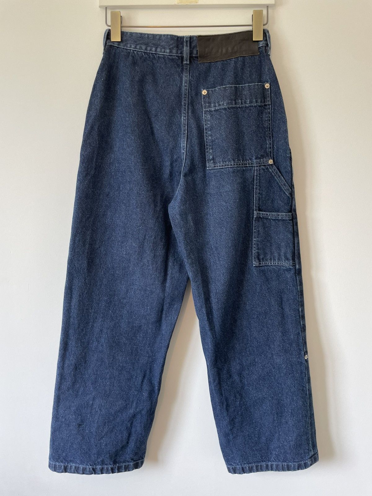 Loewe Patched Patchwork Jeans Denim Carpenter Trousers H526Y11X06 Size US 28 / EU 44 - 3 Thumbnail
