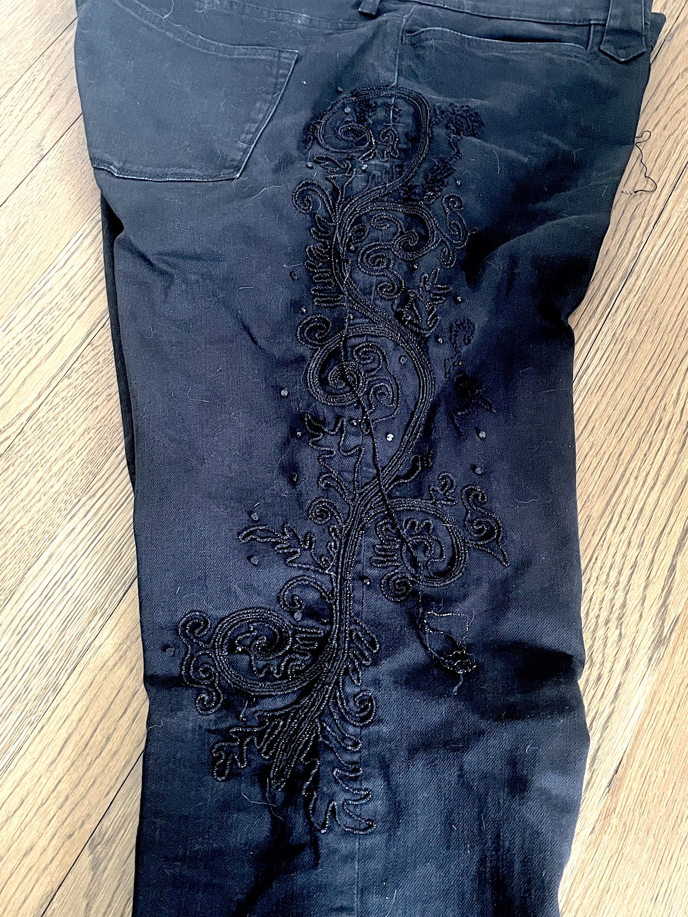 Ralph Lauren 🏷️💲QUICKSALE💲🏷️ LRL 3D Embroidery Jeans Size US 34 / EU 50 - 7 Thumbnail