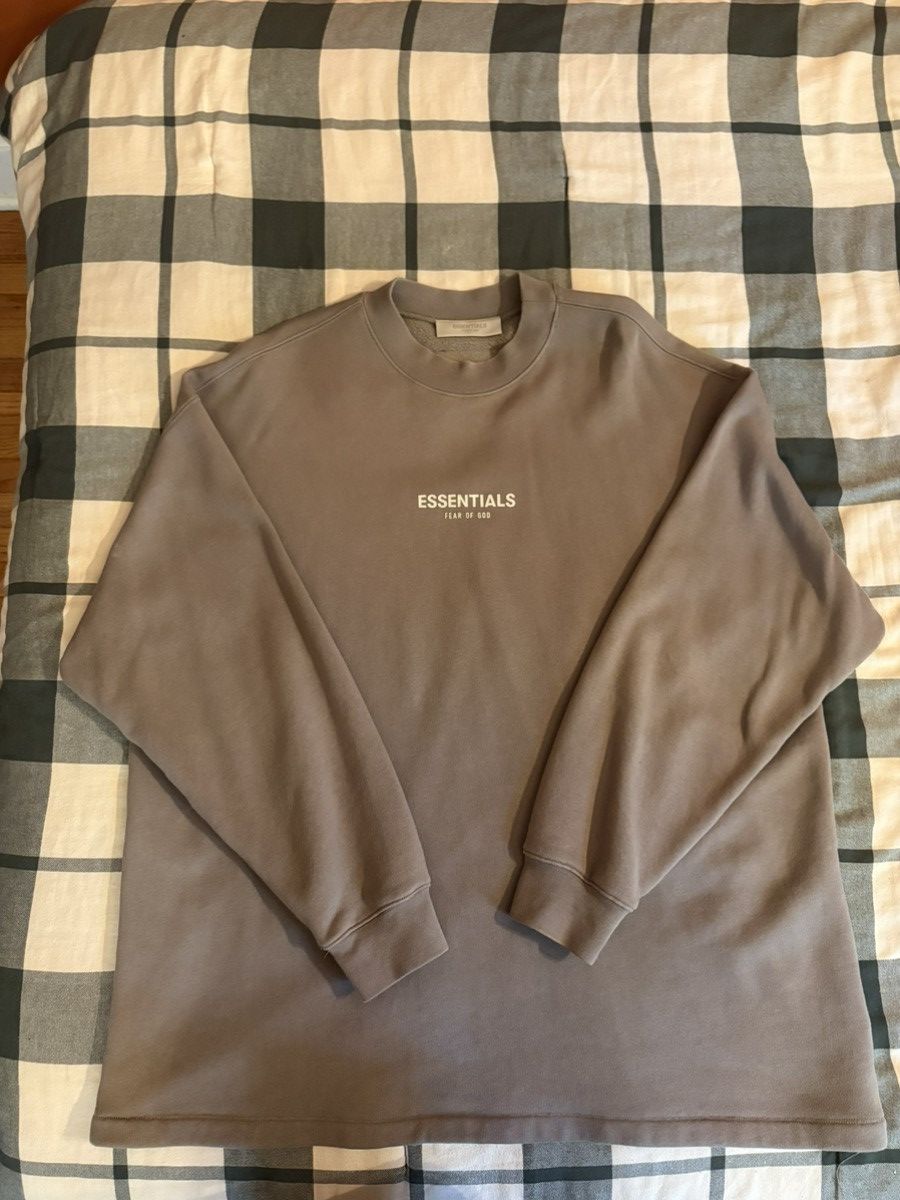Fear of God FEAR OF GOD ESSENTIALS RELAXED CREWNECK SWEATSHIRT Size US M / EU 48-50 / 2 - 1 Thumbnail