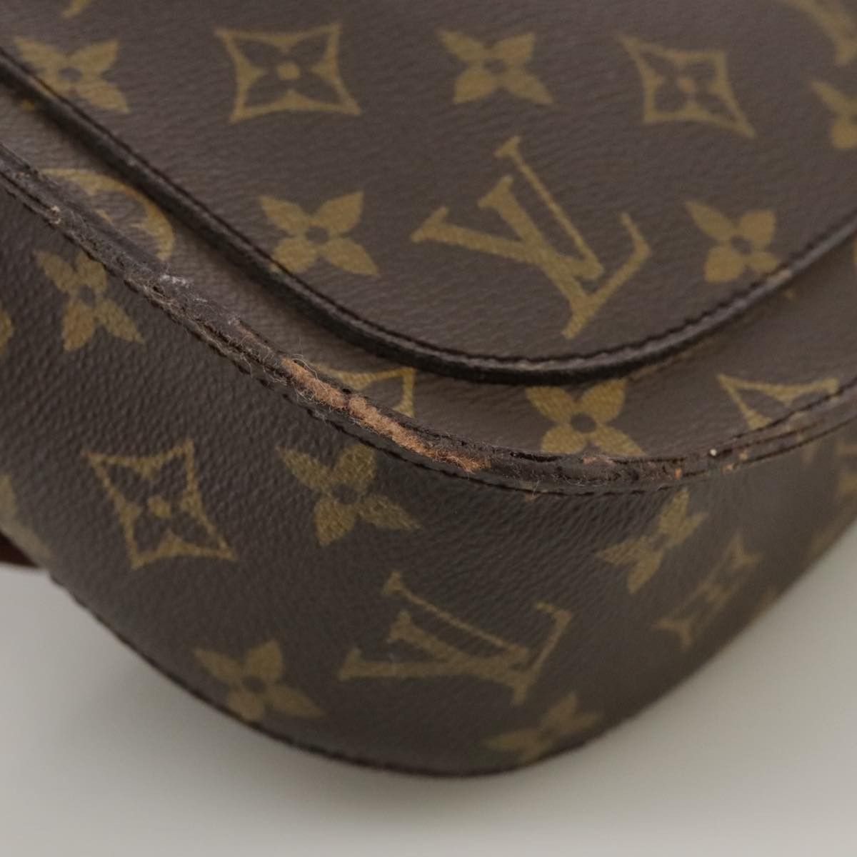 LOUIS VUITTON Monogram Saint Cloud GM Shoulder Bag M51242