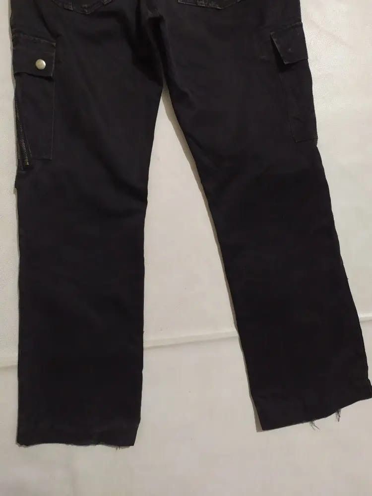 Japanese Brand PEEPUP Bondage Punk Zipper Style Split Pocket Pants Size US 29 - 8 Thumbnail