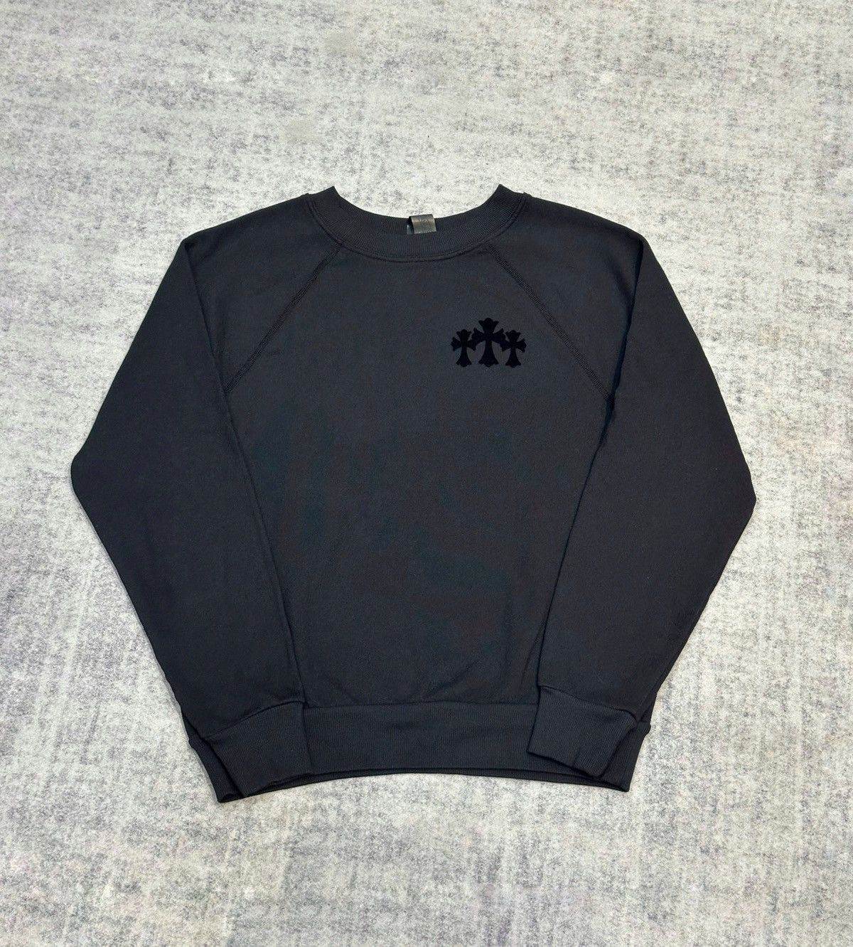 Chrome Hearts CHROME HEARTS Horseshoe Sweater BLACK | Grailed