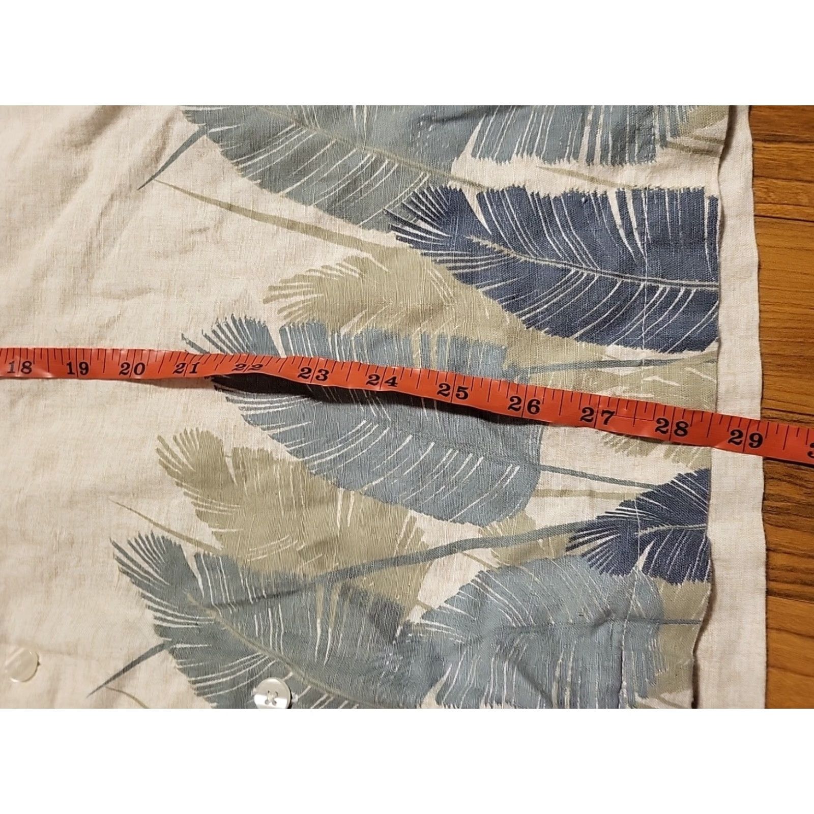 Vintage Centro Linen Shirt Mens XL Beige Floral Short Sleeve Button-Up Casual Vacation 90s Tropical Theme Breathing Breathable Size US XL / EU 56 / 4 - 4 Thumbnail