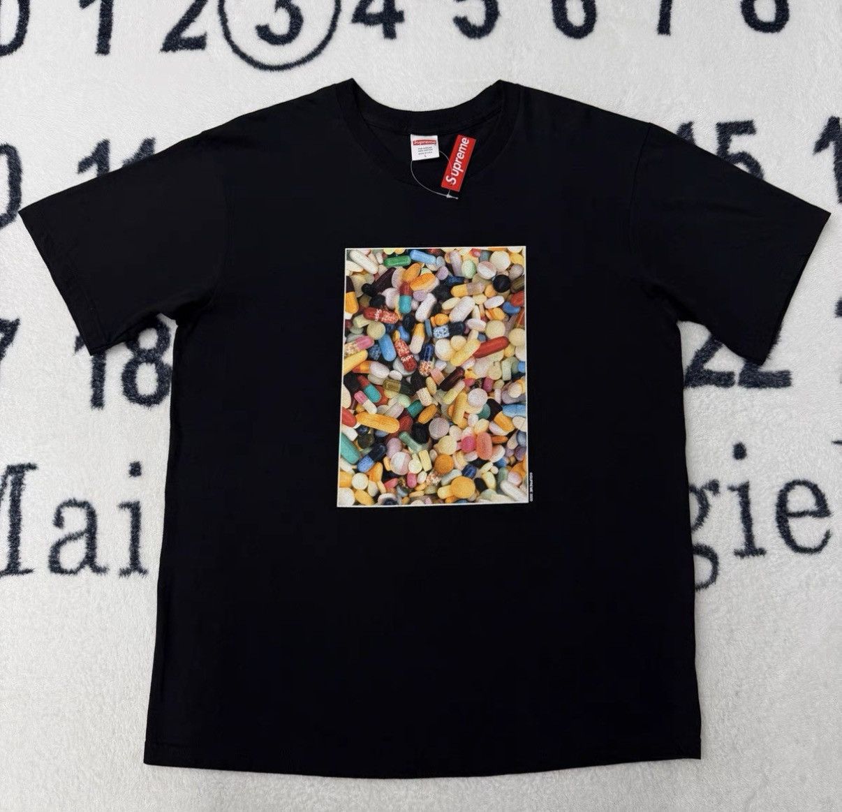 Supreme × Vintage FW2005 Supreme Quickie Tee Shirt Black Nesquik