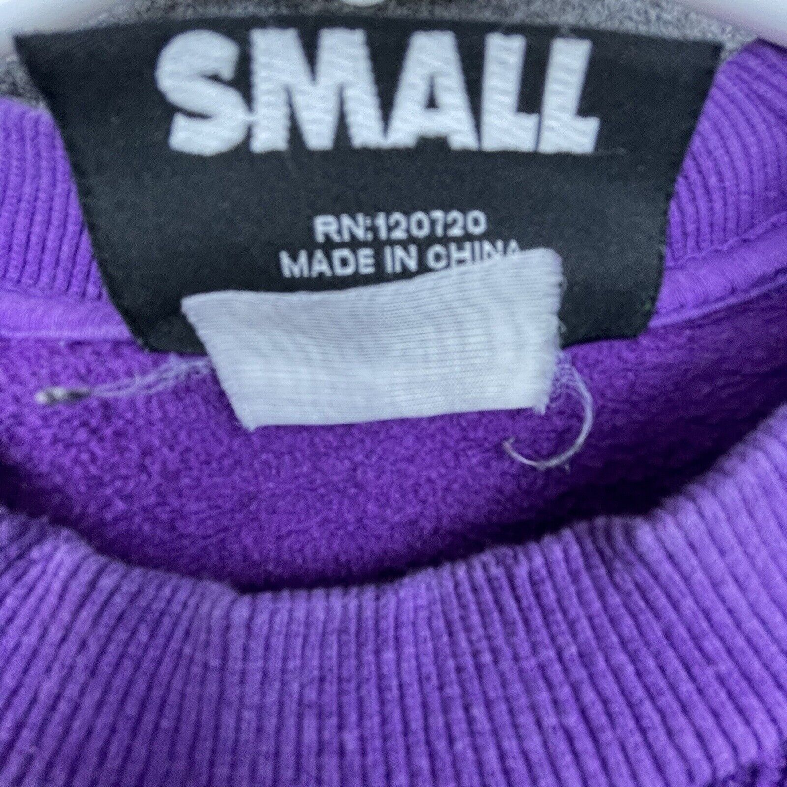 The Hundreds The Hundreds Sweatshirt Mens Small Purple Logo Streetwear Size US S / EU 44-46 / 1 - 4 Thumbnail