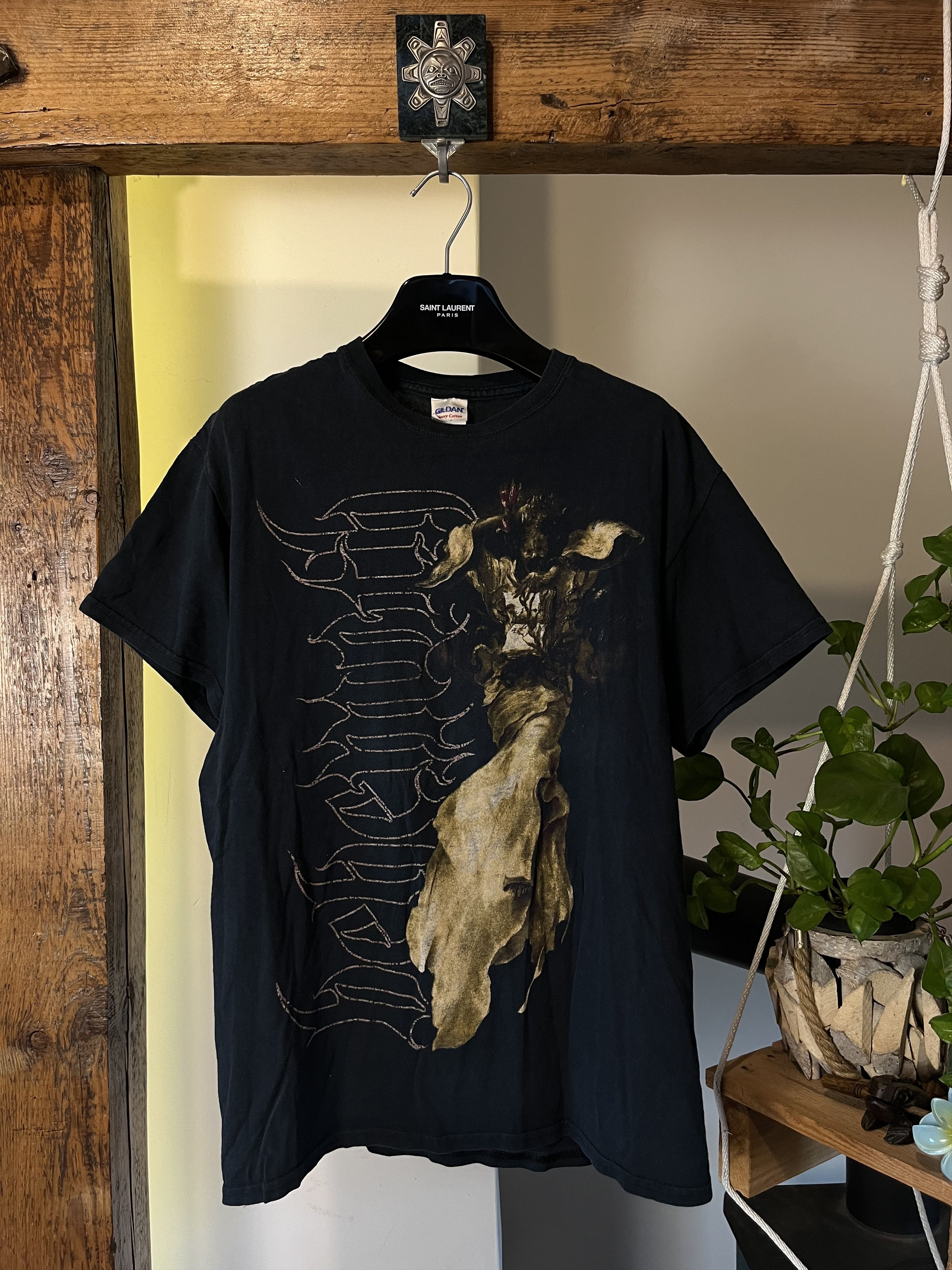 Band Tees Behemoth Isaiah Quote Black Metal Band Tee Rare Size US M / EU 48-50 / 2 - 1 Thumbnail