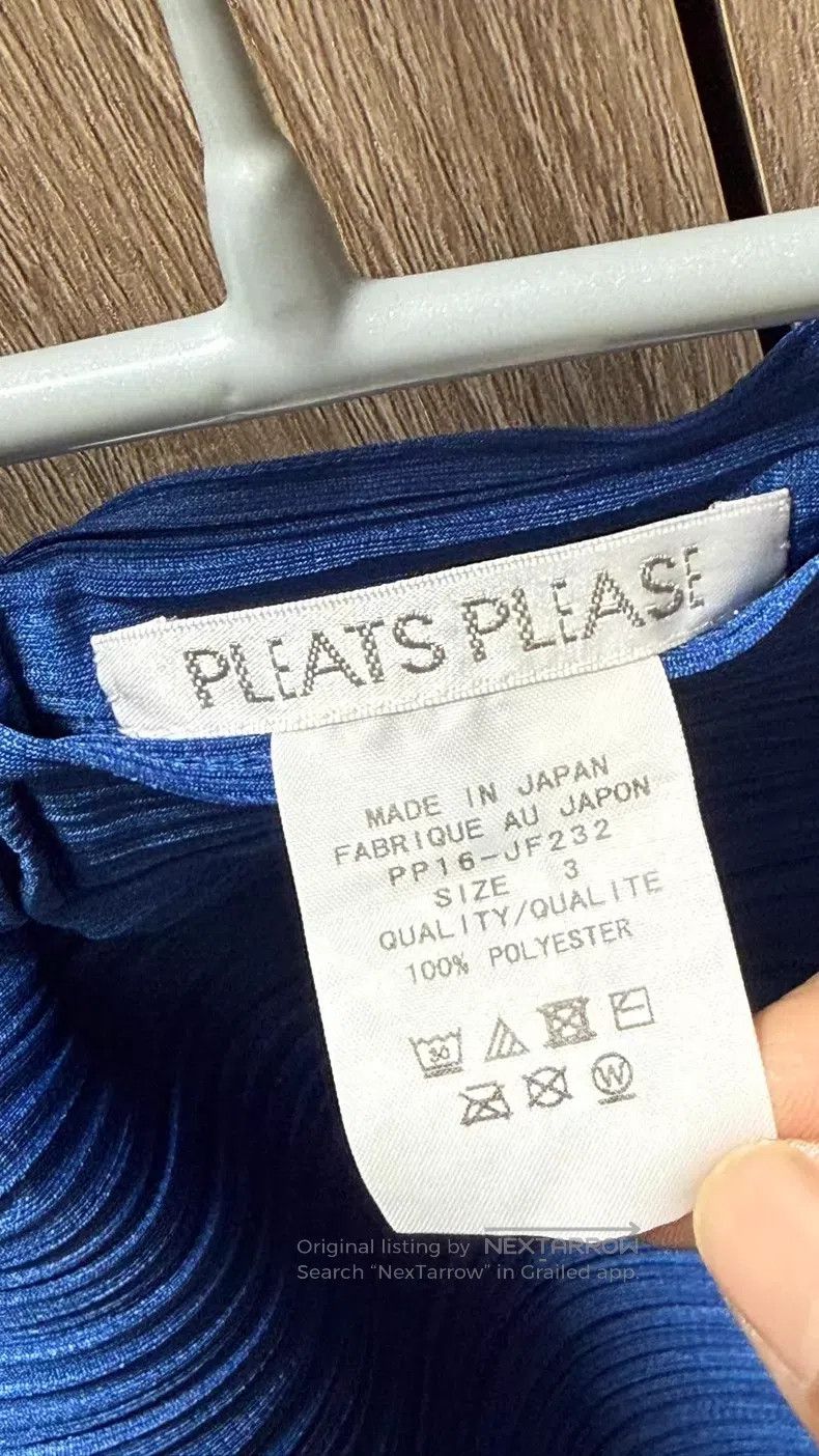 Issey Miyake Issey Miyake Blue Vest Size L / US 10 / IT 46 - 7 Thumbnail