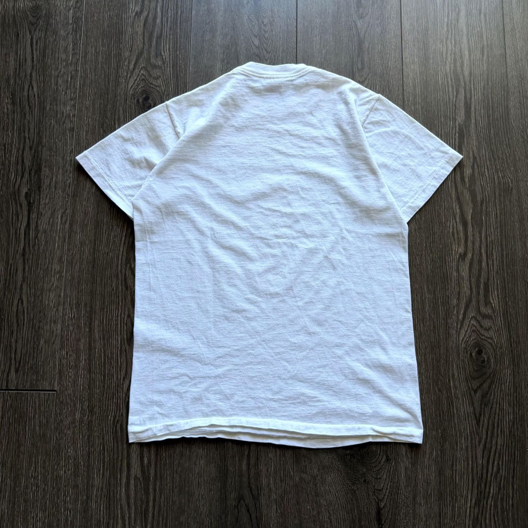 Vintage VINTAGE Argo Sport Mens Medium White Brain On Drugs Eggs Graphic Tee Shirt Size US M / EU 48-50 / 2 - 7 Thumbnail