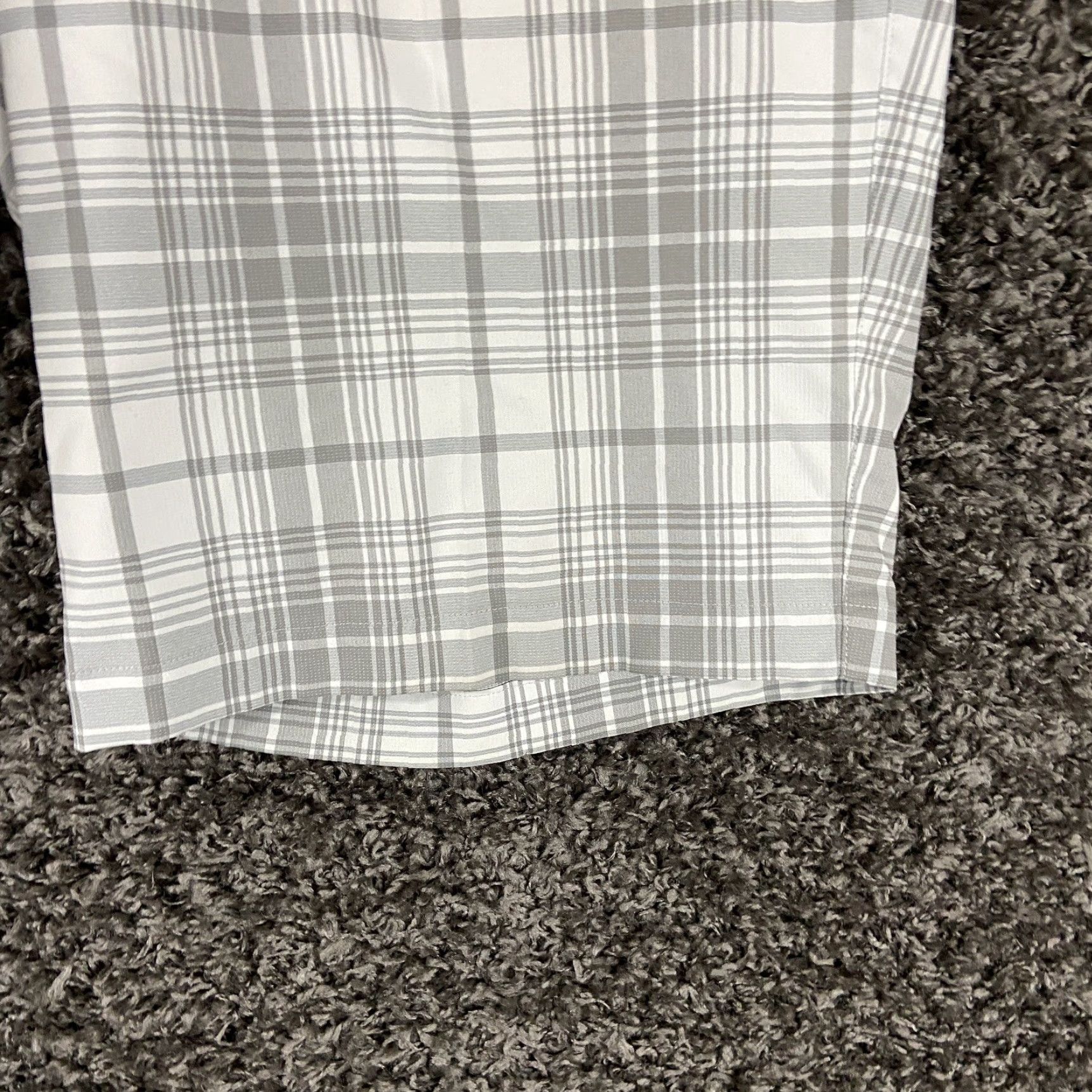 Nike VINTAGE Nike Golf Shorts Gray White Plaid Men Adult 36 Dri-Fit Chino Men’s 36 Size US 36 / EU 52 - 2 Thumbnail