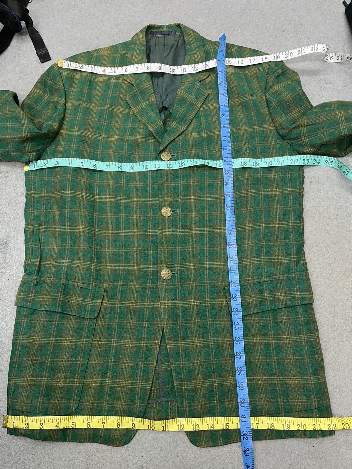 PPFM × Vintage ARCHIVE🔥PEYTON PLACE FOR MEN TARTANS BLAZER JACKET Size US L / EU 52-54 / 3 - 11 Thumbnail