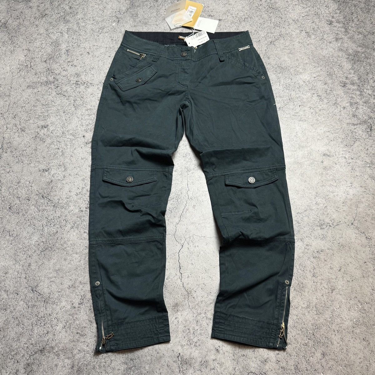 John Galliano NEW Galliano Rare Cargo Pants Size 28" / US 6 / IT 42 - 1 Thumbnail