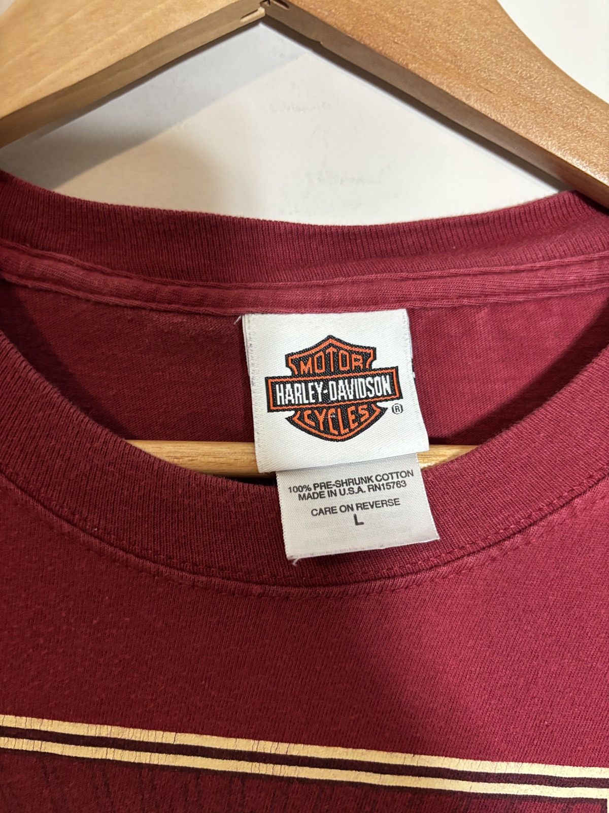 Harley Davidson Harley Davidson Motorcycles Shirt Made in USA New Mexico Size US L / EU 52-54 / 3 - 3 Thumbnail