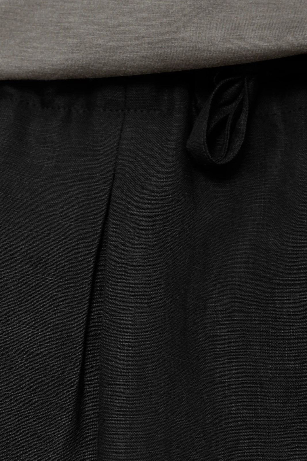 Stoffa Stoffa Drawstring Linen Trouser ( Wide Fit) Size US 34 / EU 50 - 4 Thumbnail