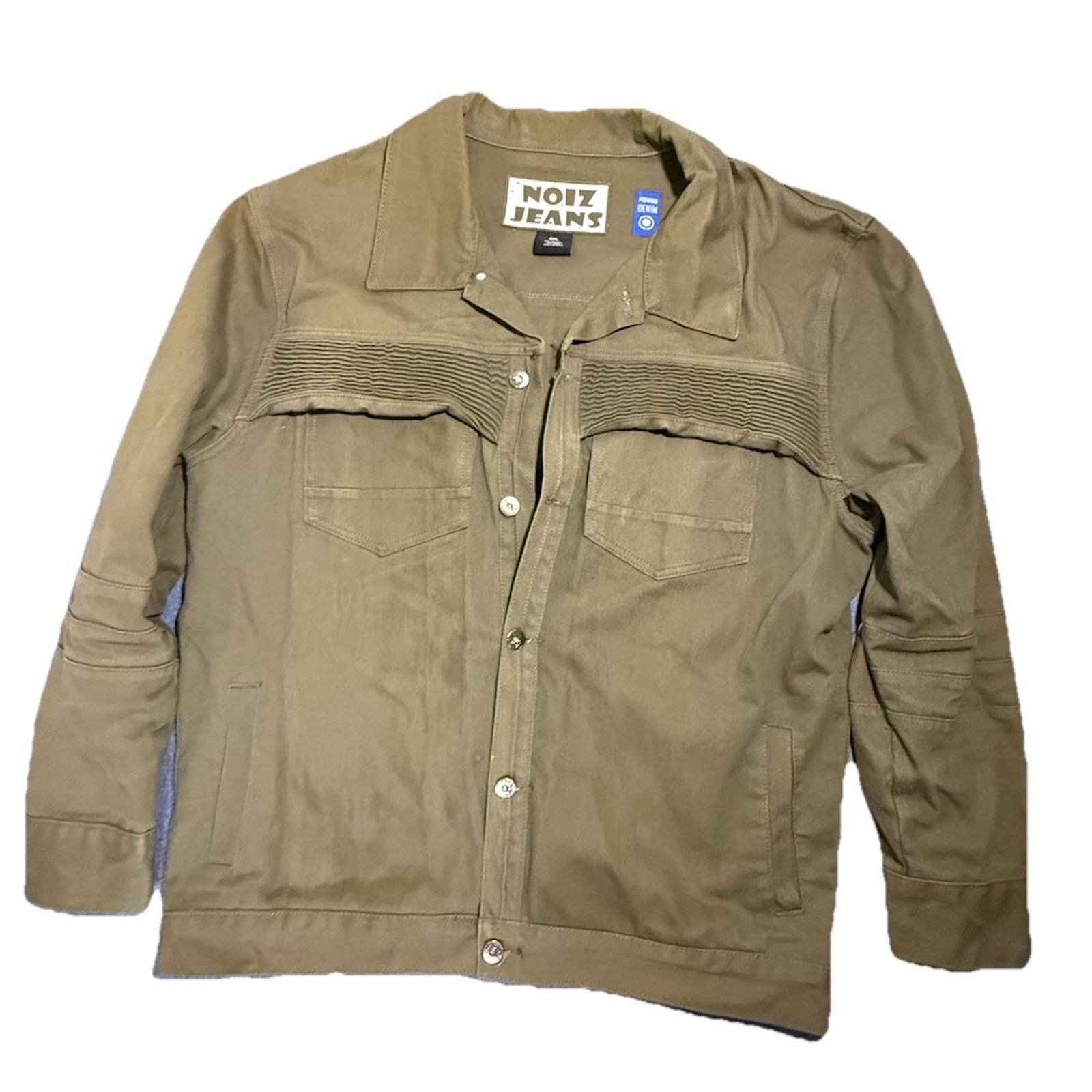 Other Vintage Noiz Green Denim Set Including Jacket 4XL & Jeans 44 Size US XXL / EU 58 / 5 - 1 Thumbnail