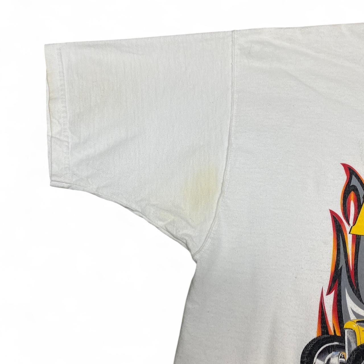 Other Vintage street Rodder eagle one graphic white Tshirt Size US XL / EU 56 / 4 - 3 Thumbnail