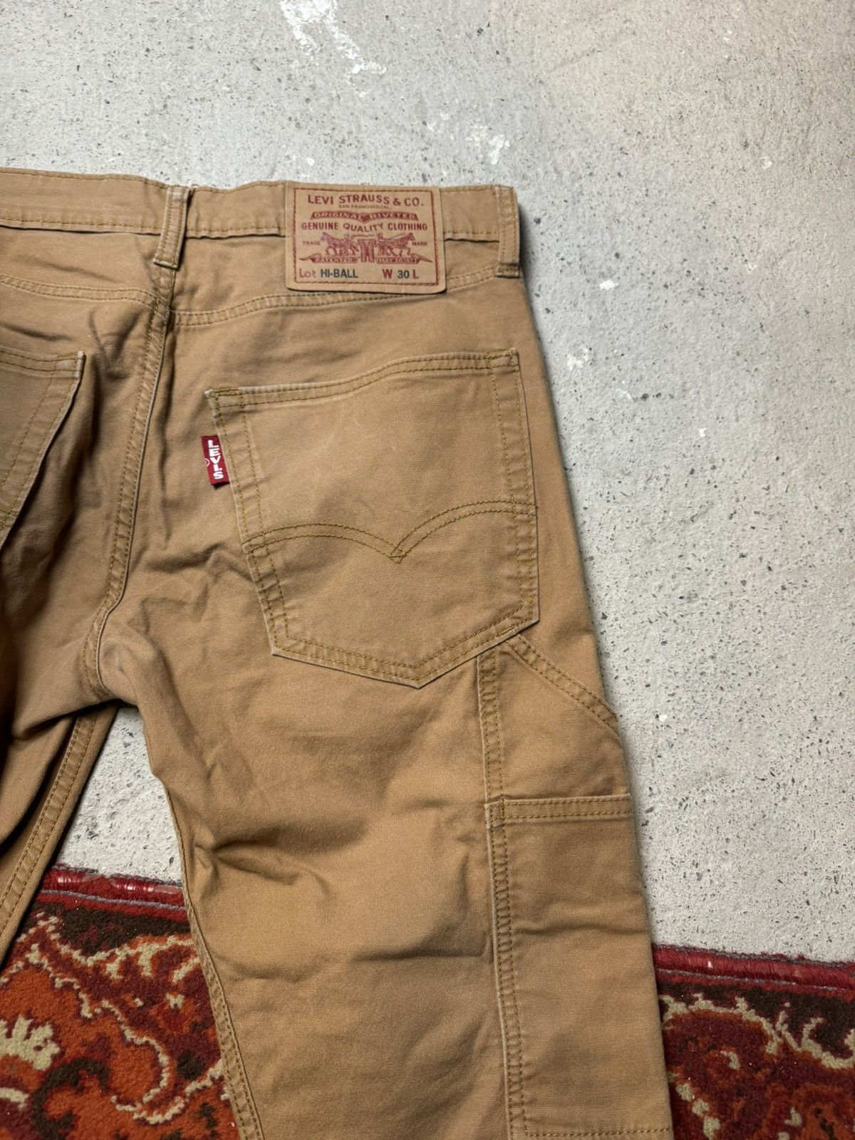 Levi's × Vintage Vintage Y2K Levi’s Workwear Cargo Active Pants Size US 30 / EU 46 - 10 Thumbnail
